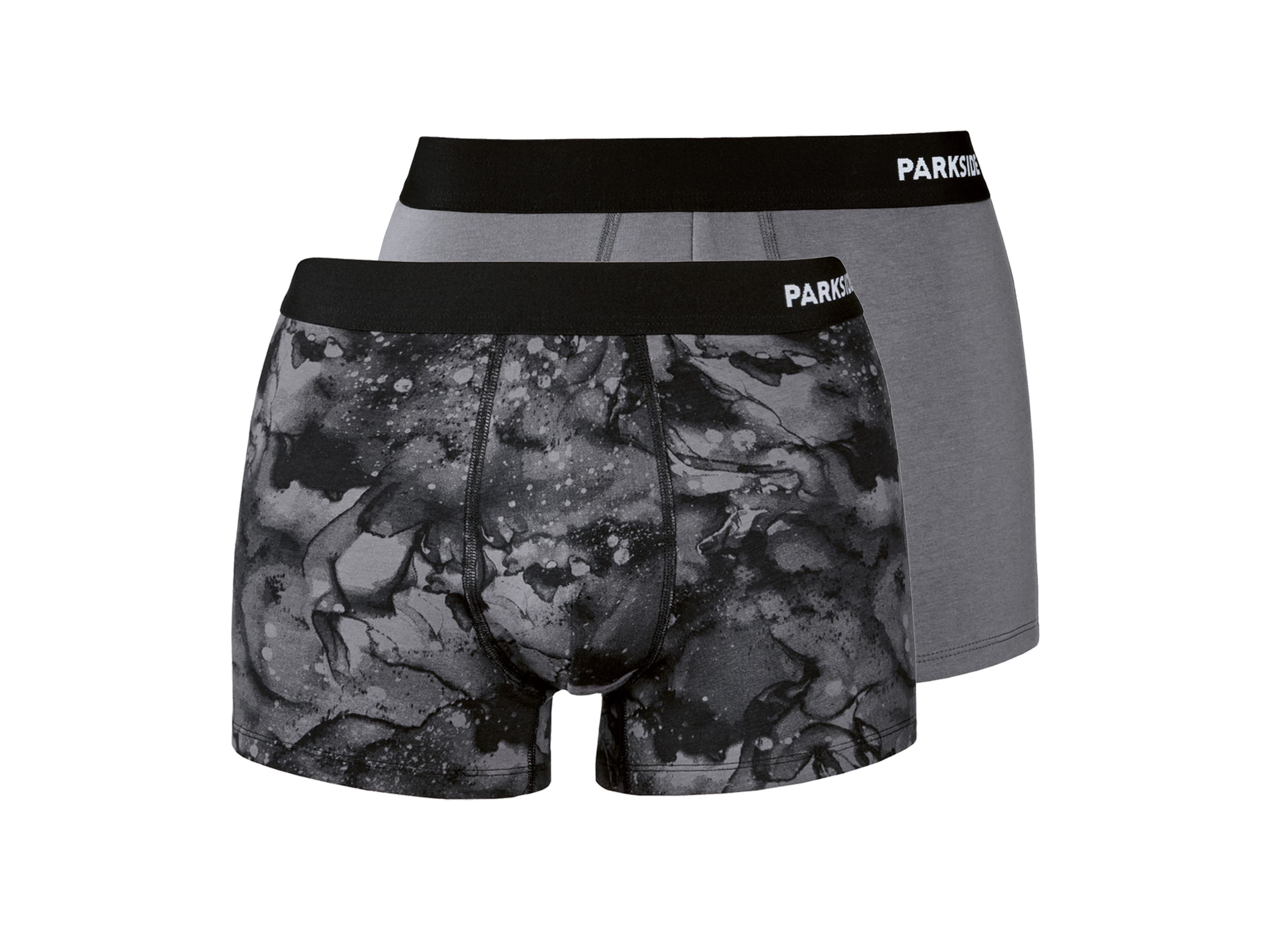 PARKSIDE® Pánske boxerky, 2 kusy (sivá, 4/S)