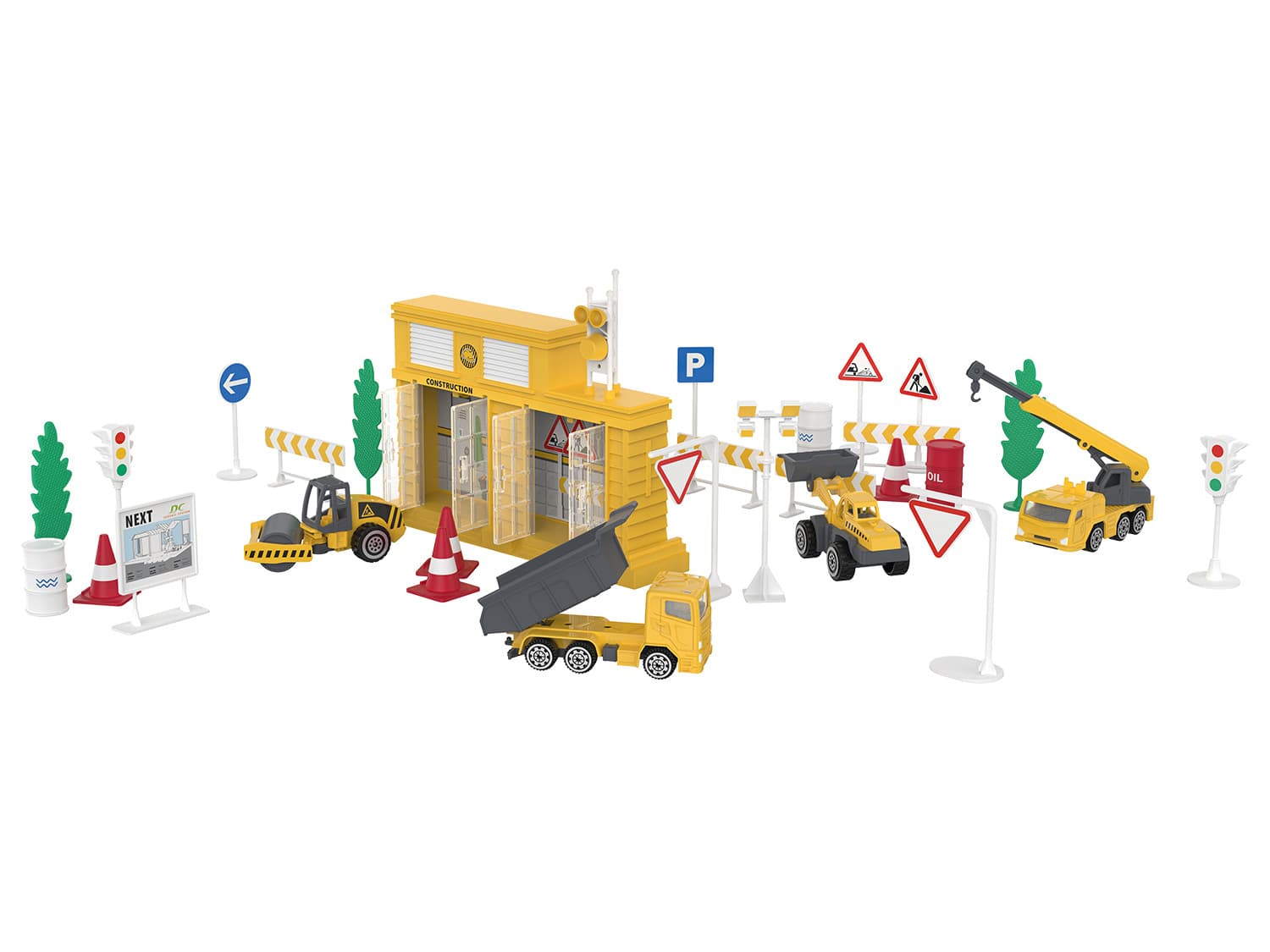 Playtive Racers, 30-dielna súprava (stavenisko)
