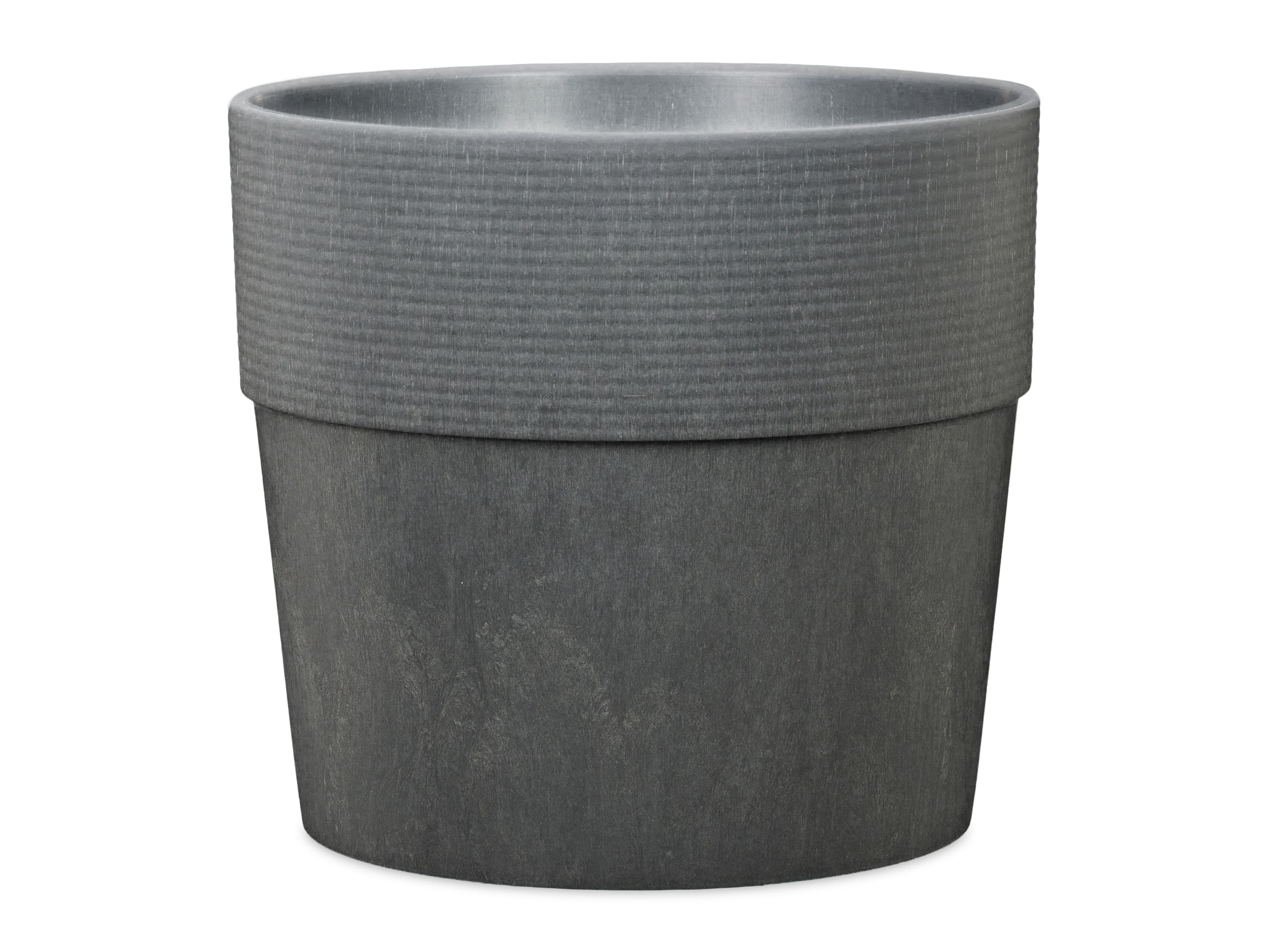Scheurich Kvetináč Groove Plus, 31 l (karbón)