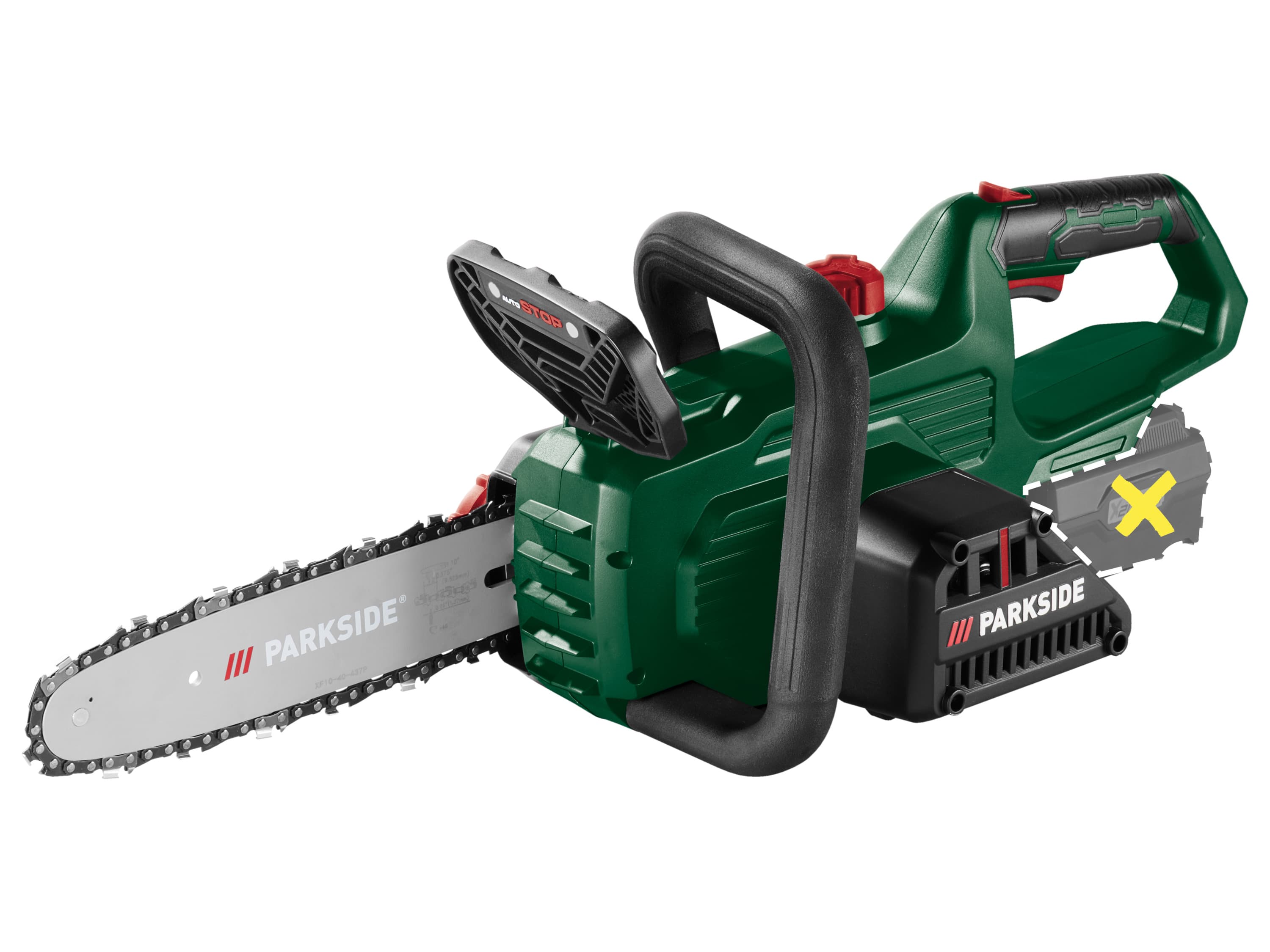 PARKSIDE® Aku reťazová píla 20 V PAKS F5 - bez akumulátora