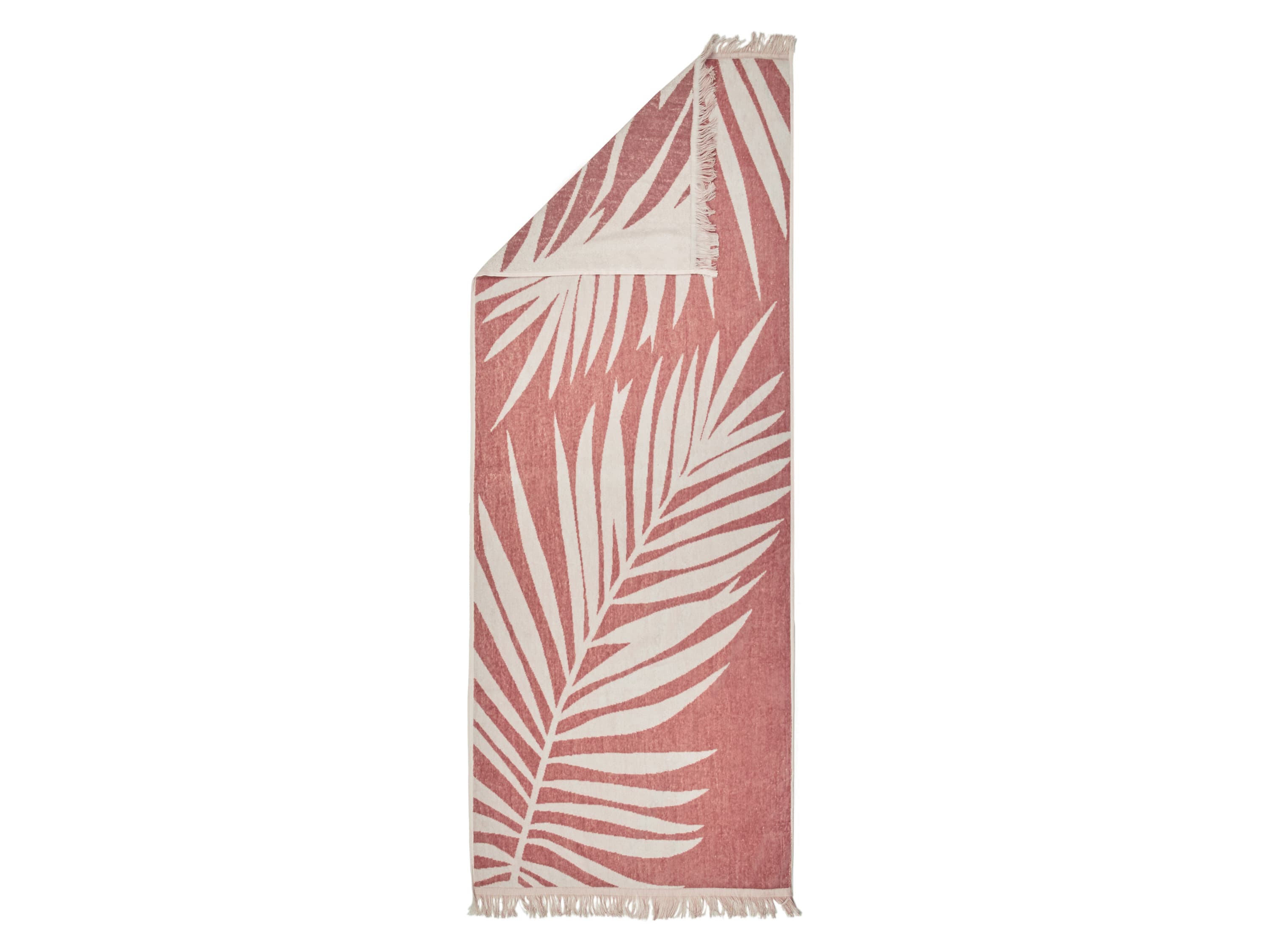 LIVARNO® Plážová froté osuška, 80 x 180 cm (bledoružová)