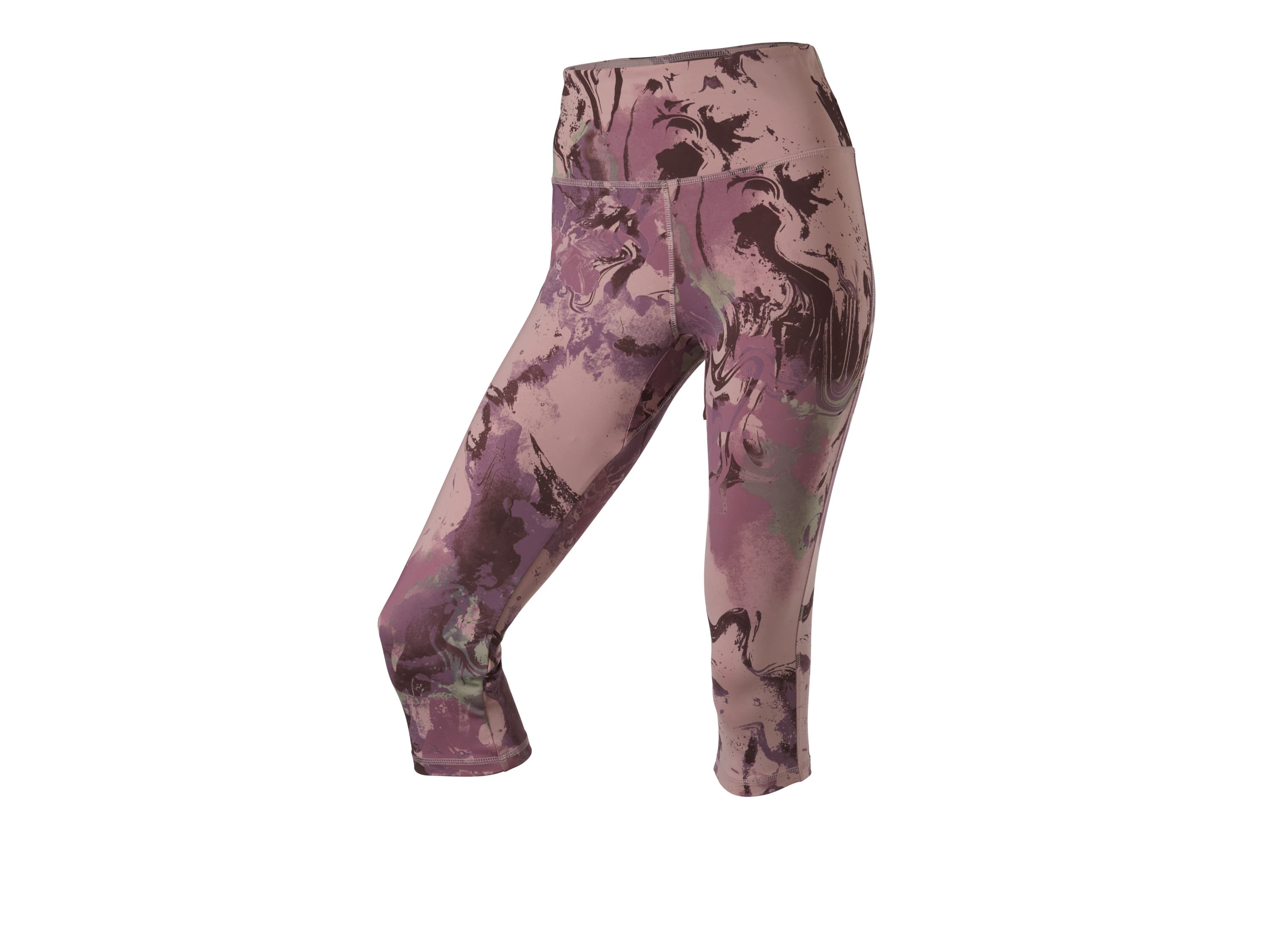 CRIVIT Dámske funkčné capri legíny Premium (vzor, S (36/38))