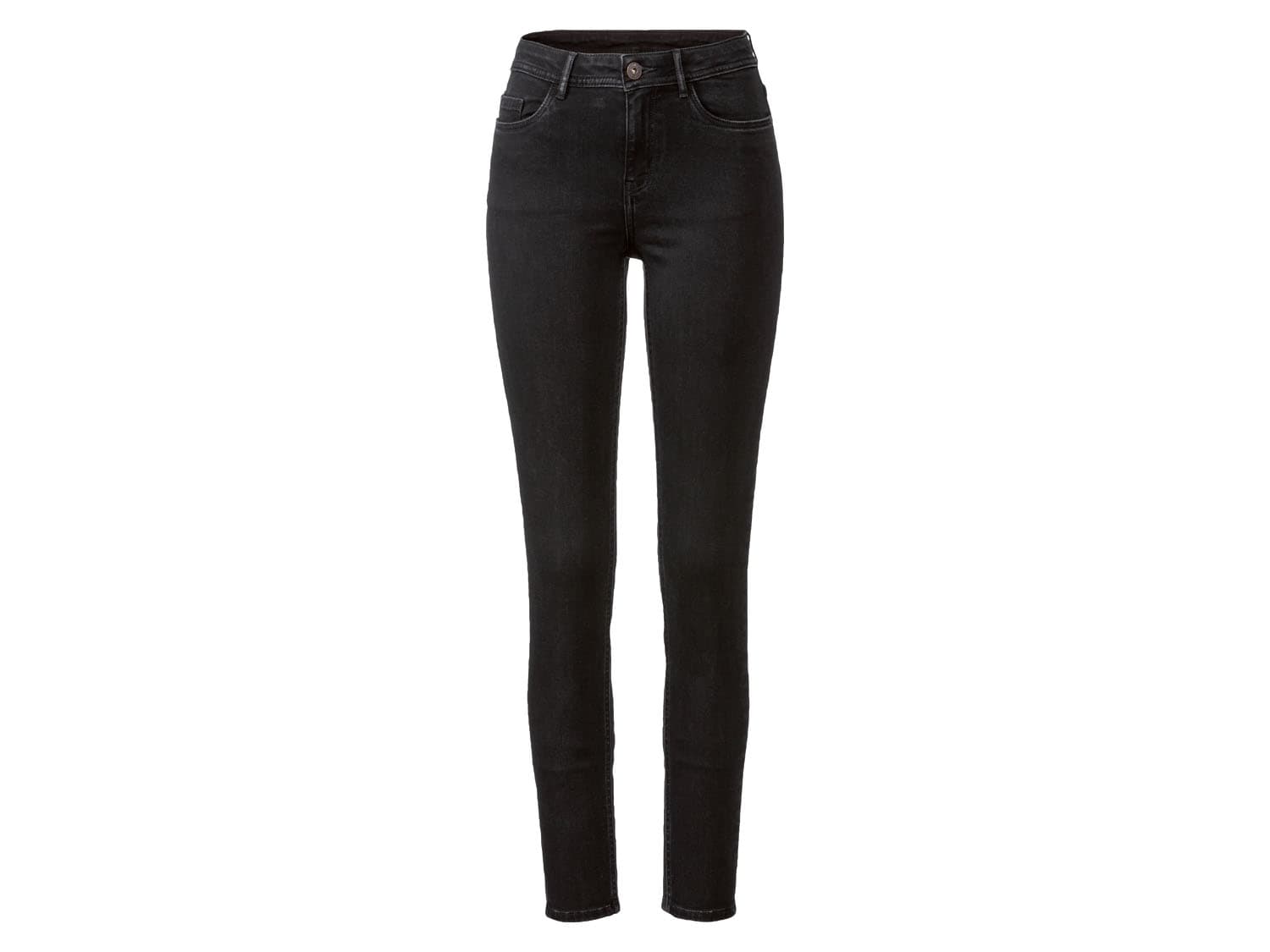esmara® Dámske rifle „Super Skinny Fit“ (36, normálna dĺžka, čierna)