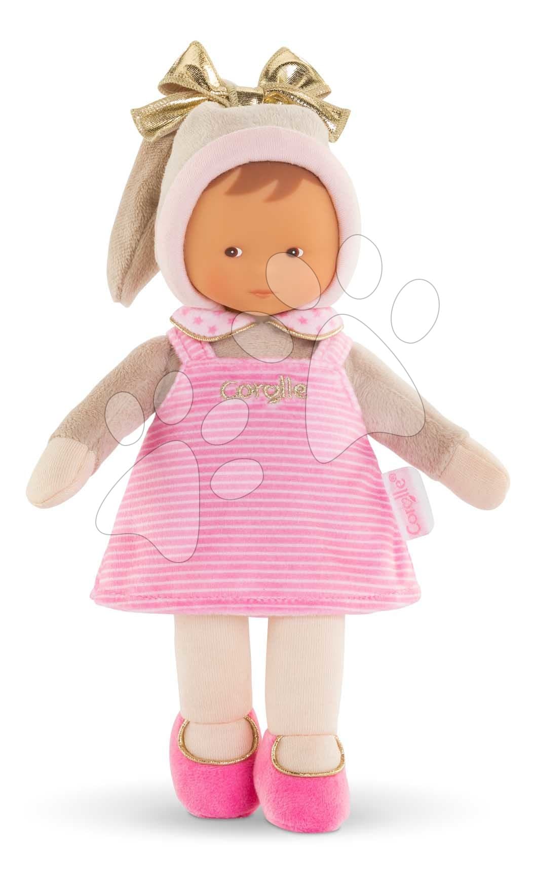 Bábika Miss Striped Starry Dreams Mon Doudou Corolle s hnedými očami 25 cm od 0 mes