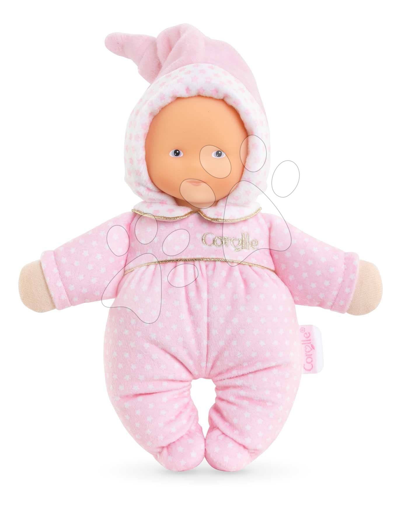 Bábika Babidoux Starry Dreams Mon Doudou Corolle s modrými očami a hrkálkou 20 cm od 0 mes