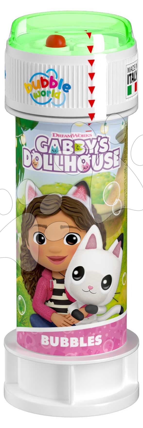 Bublifuk Gabby's dollhouse Bubble World Dulcop hypoalergénny bez niklu a parabénov