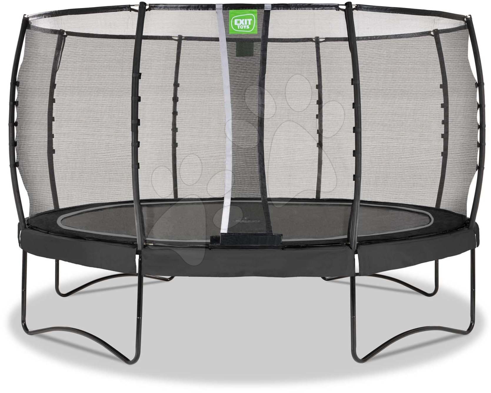 Trampolína s ochrannou sieťou Allure Premium Exit Toys priemer 427 cm čierna