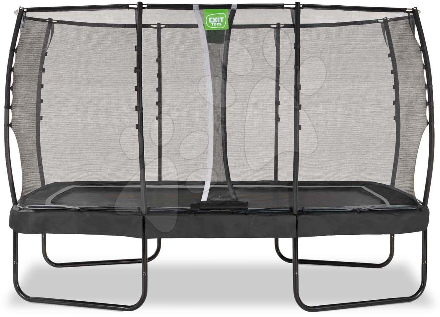 Trampolína s ochrannou sieťou Allure Premium Exit Toys čierna 214*366 cm