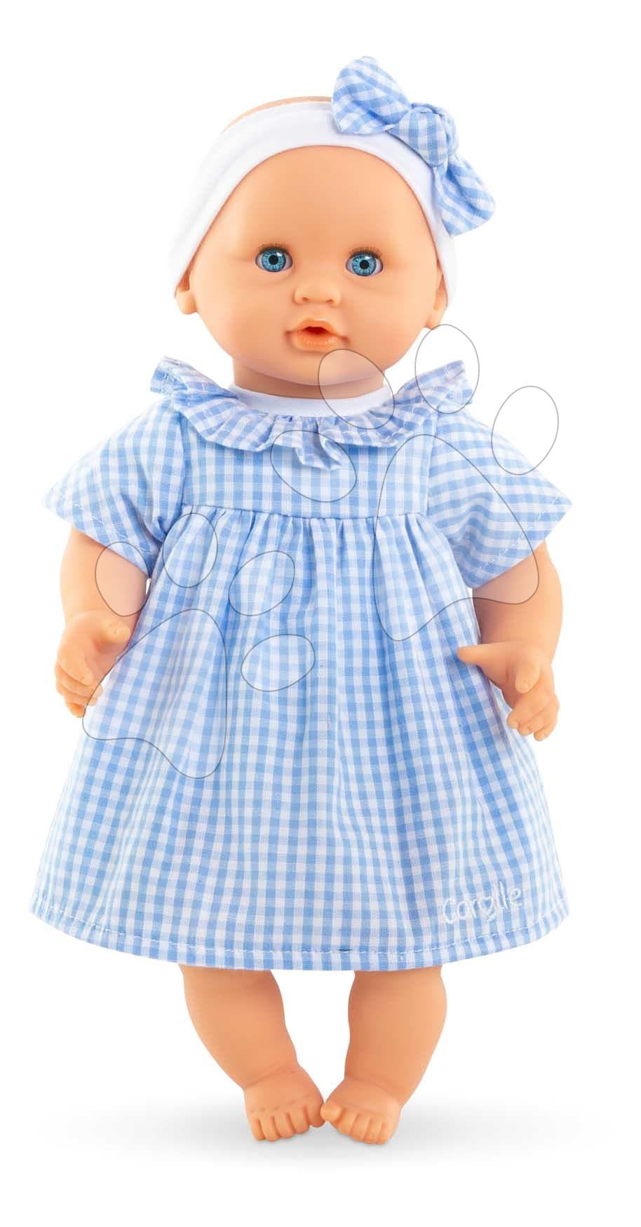 Bábika Bébé Calin Milly Mon Premier Poupon Corolle s modrými klipkajúcimi očami 30 cm od 18 mes