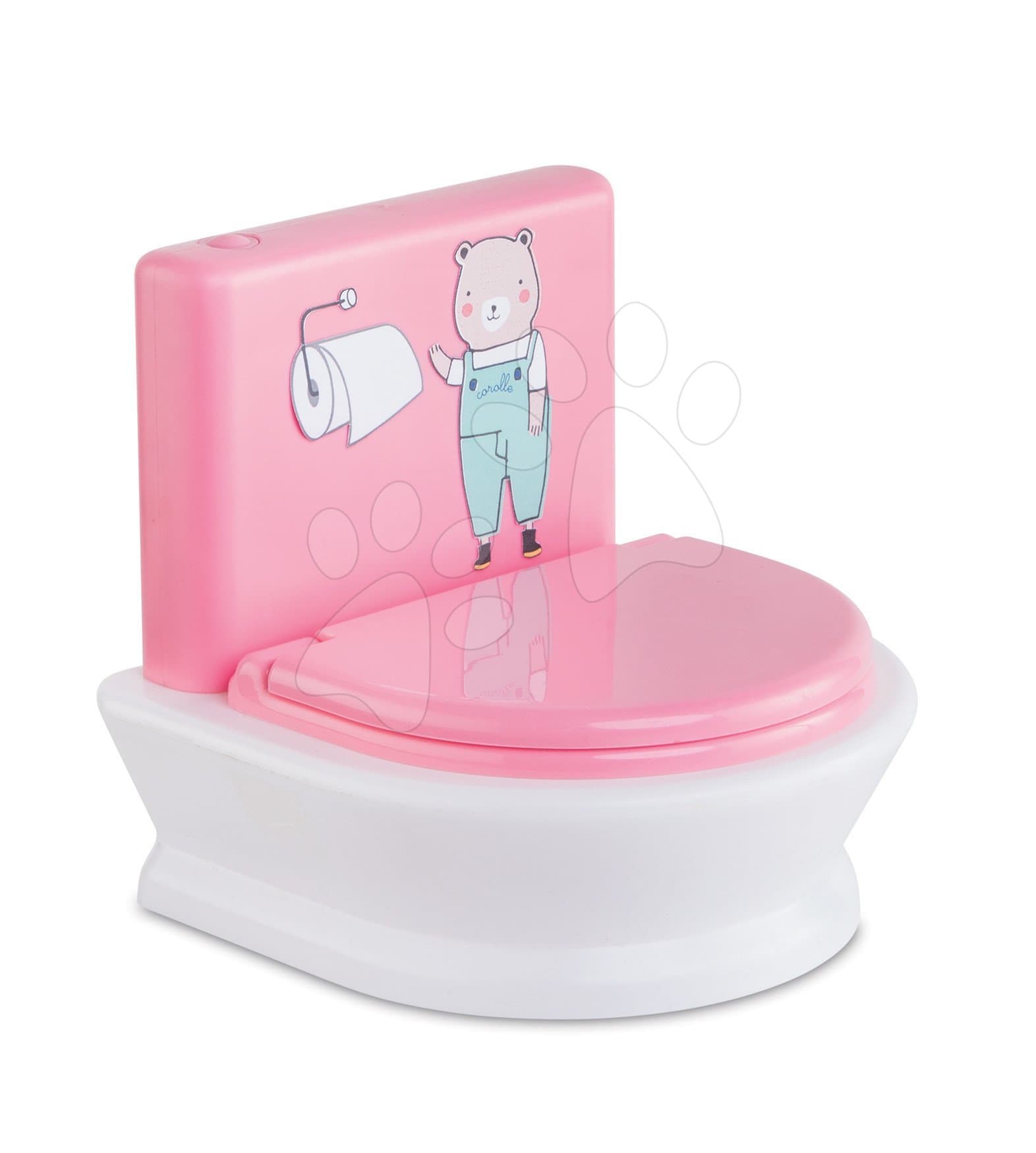 Splachovací záchod Interactive Toilet Mon Grand Poupon Corolle pre 36-42 cm bábiku