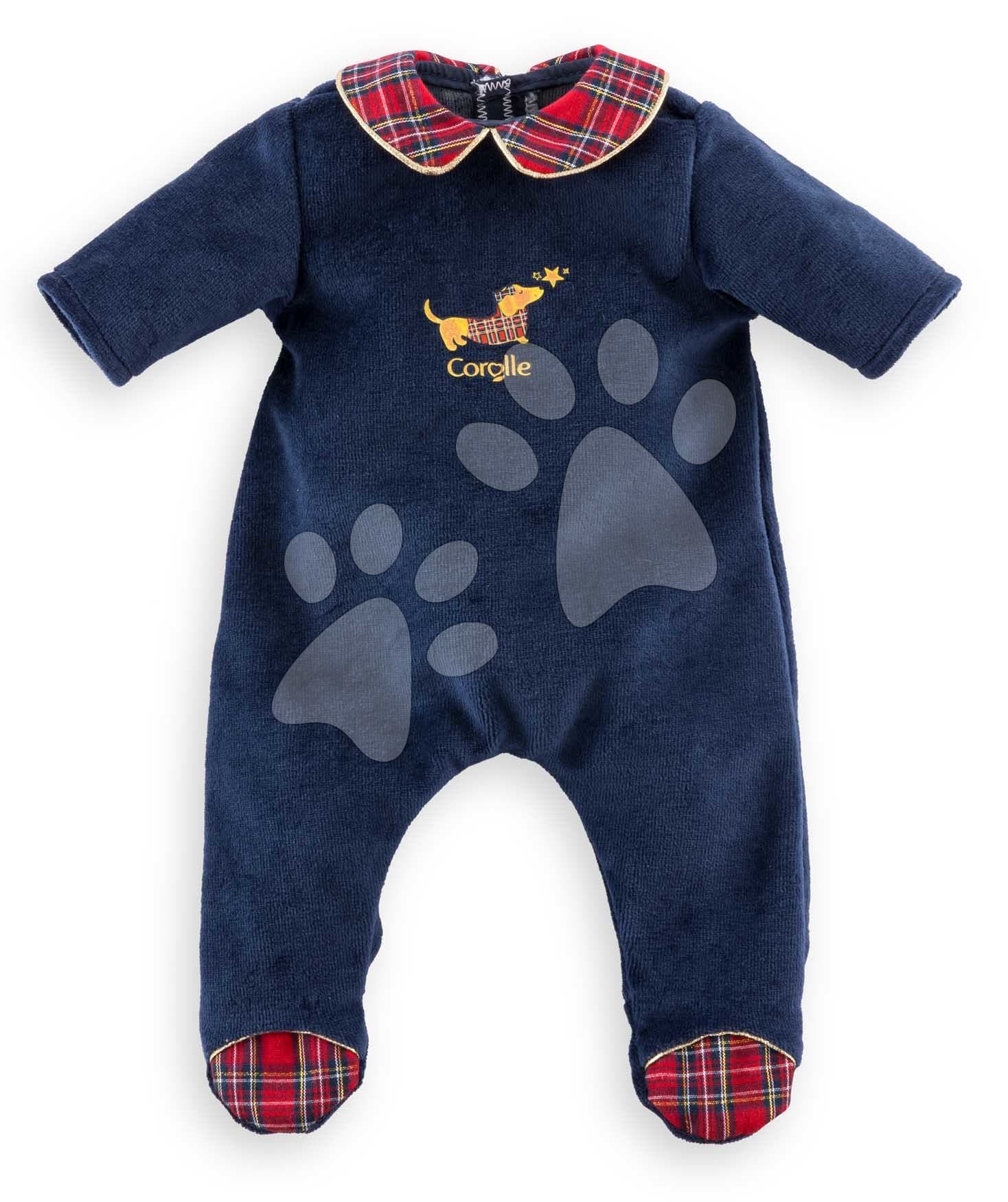Pyžamo pre bábiku Pajamas Corolle Holidays Mon Grand Poupon Corolle vianočná edícia pre 36 cm bábiku od 24 mes
