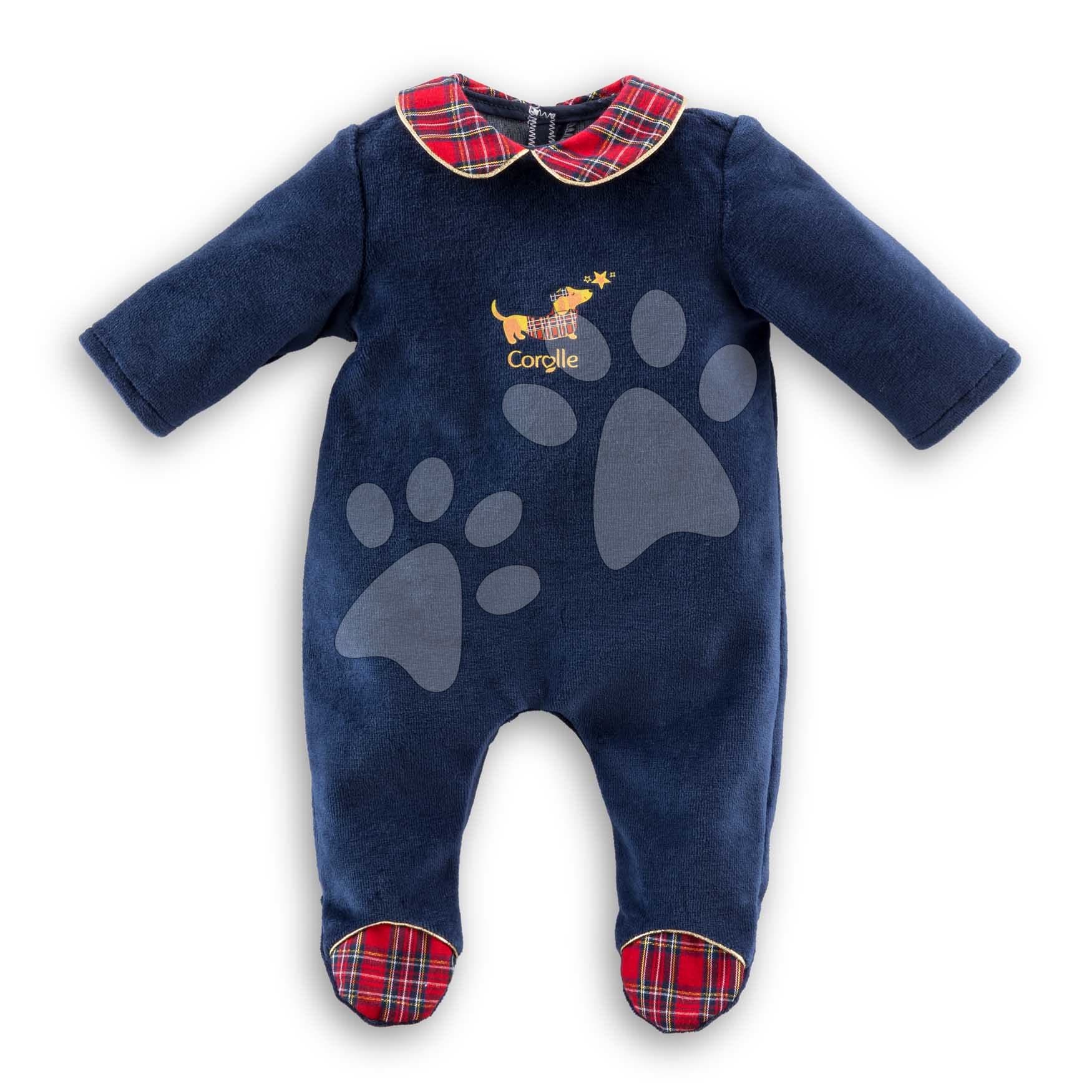 Pyžamo pre bábiku Pajamas Corolle Holidays Mon Grand Poupon Corolle vianočná edícia pre 42 cm bábiku od 24 mes