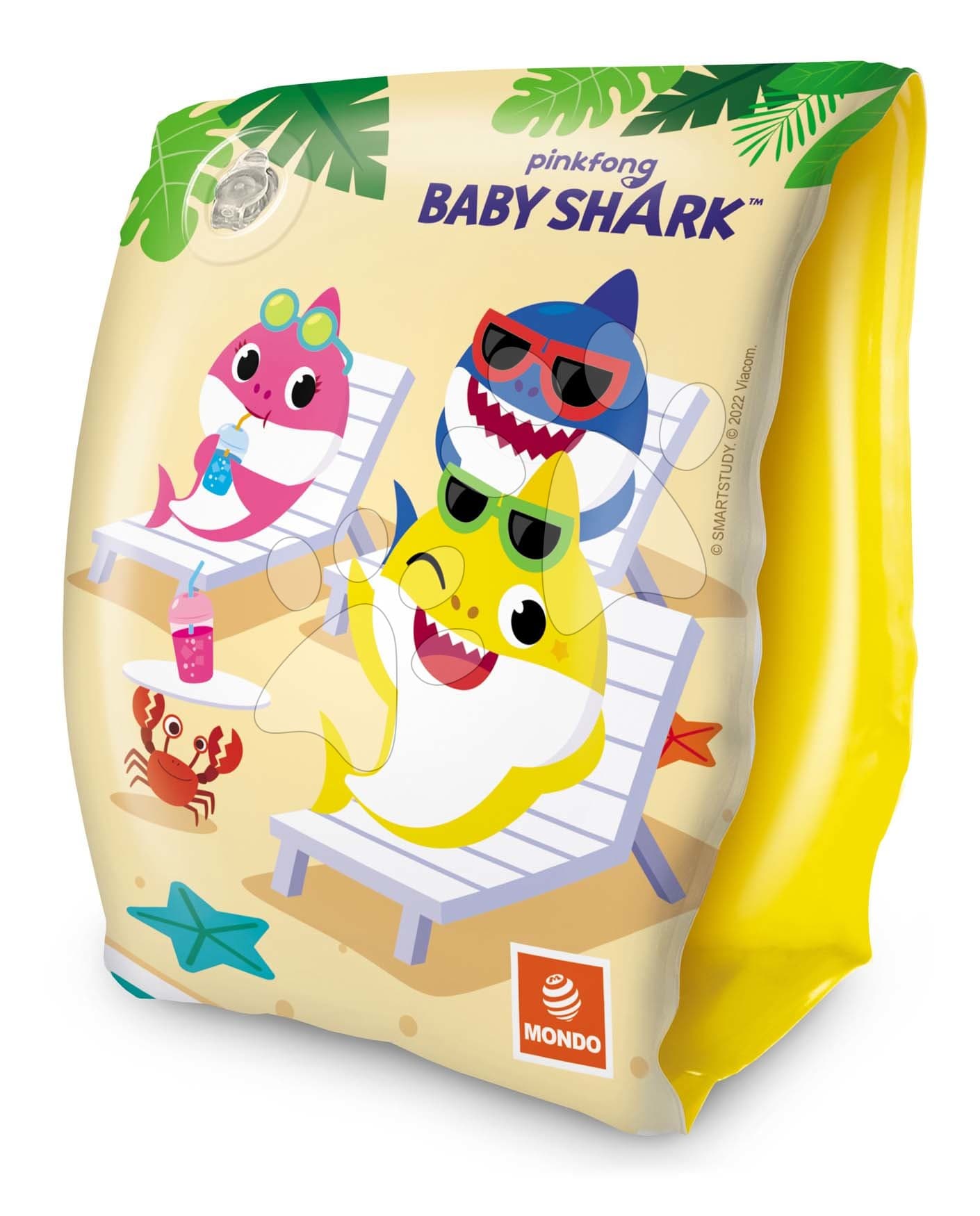 Nafukovacie rukávniky Baby Shark Arm Bands Mondo od 2-6 rokov