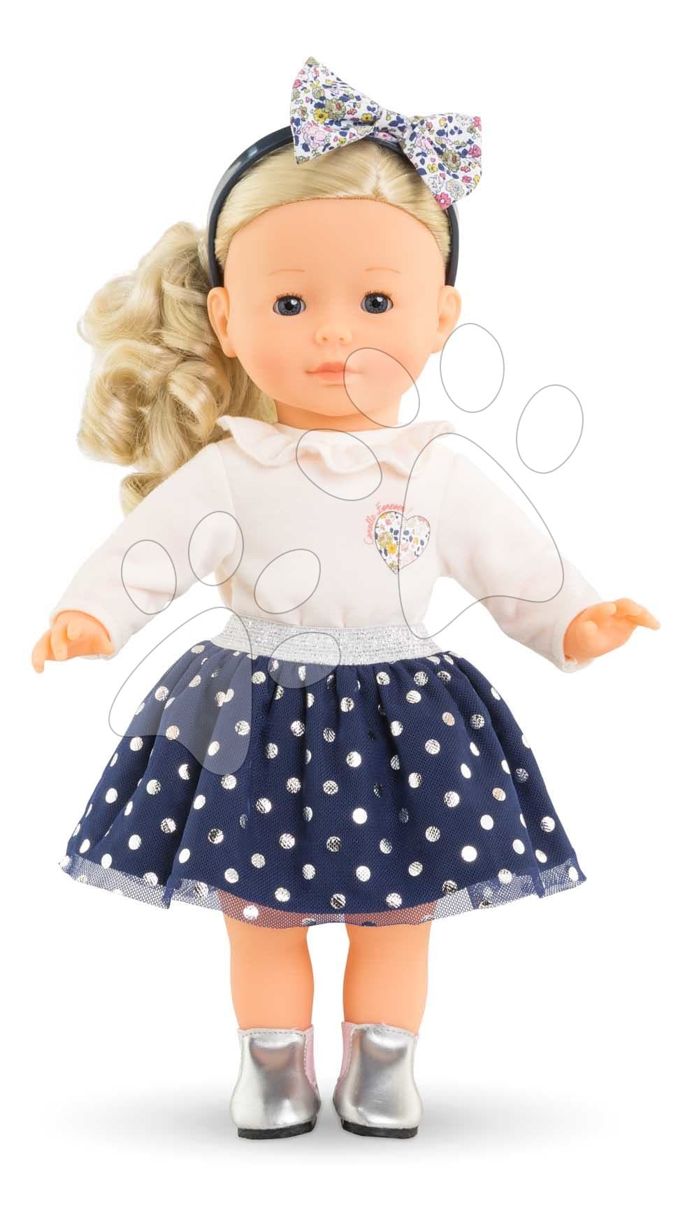 Bábika Cléophée Ma Corolle blond vlasy a modré klipkajúce oči 36 cm