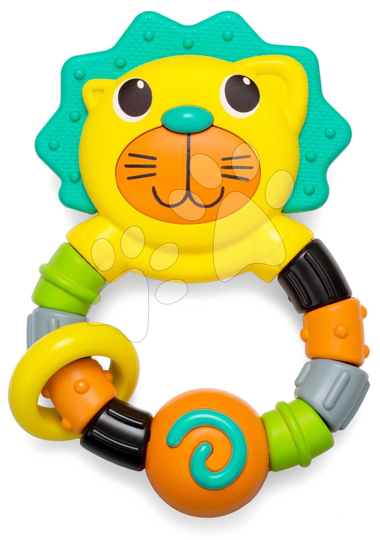 Hrkálka s hryzátkom Levíček Lion Teether Infantino od 3 mes