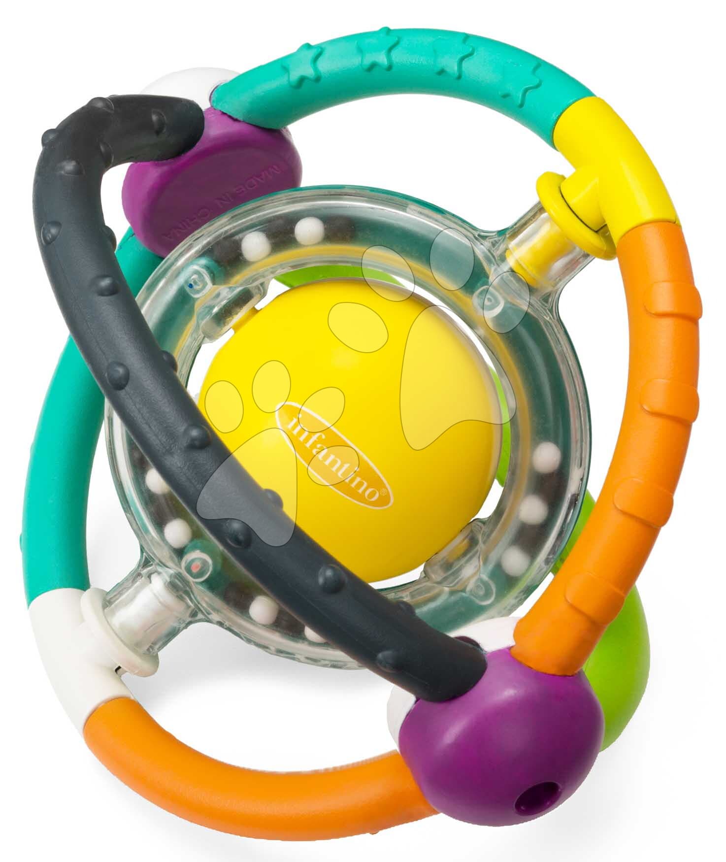 Hrkálka Orbit Rattle Infantino od 6 mes