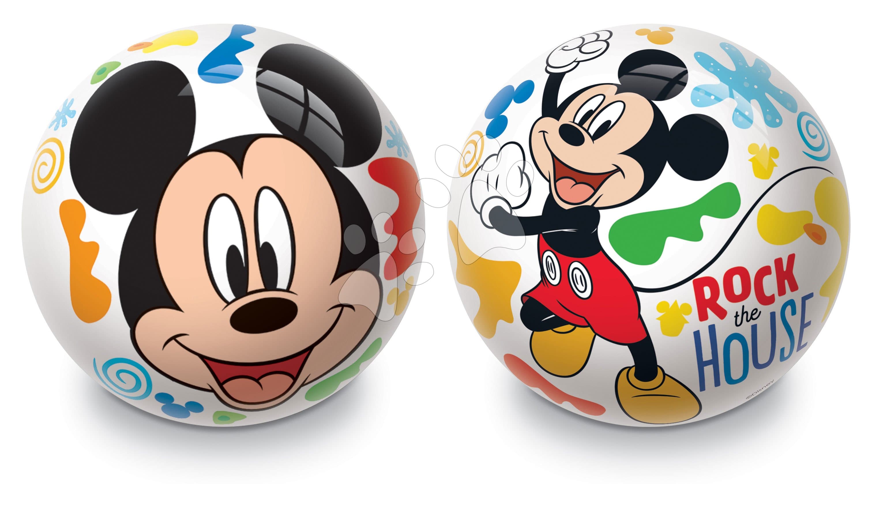 Mondo gumová lopta Mickey 5422 červená