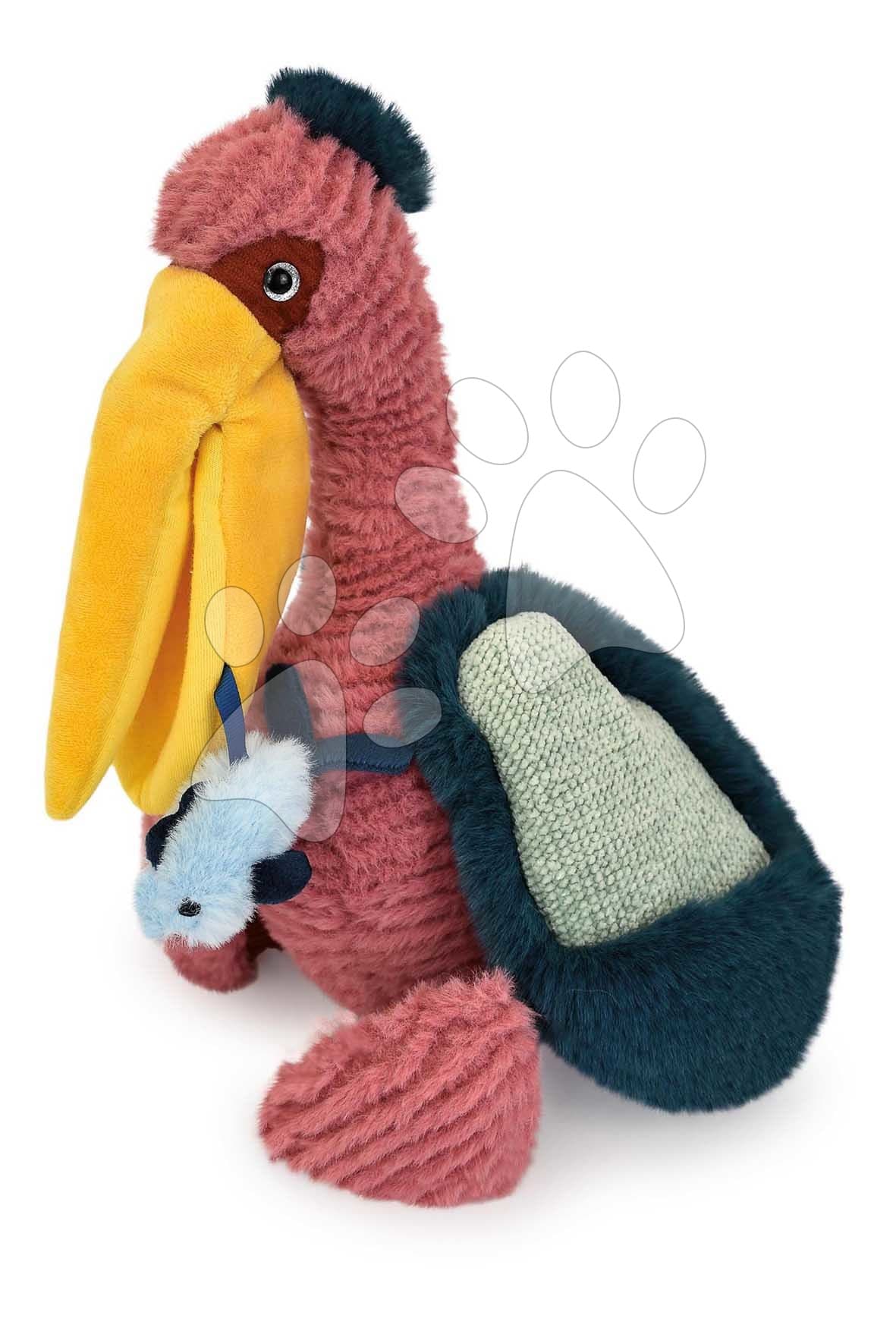 Plyšový pelikán Pelican Marine Treasure Histoire d’ Ours ružový 34 cm od 0 mes