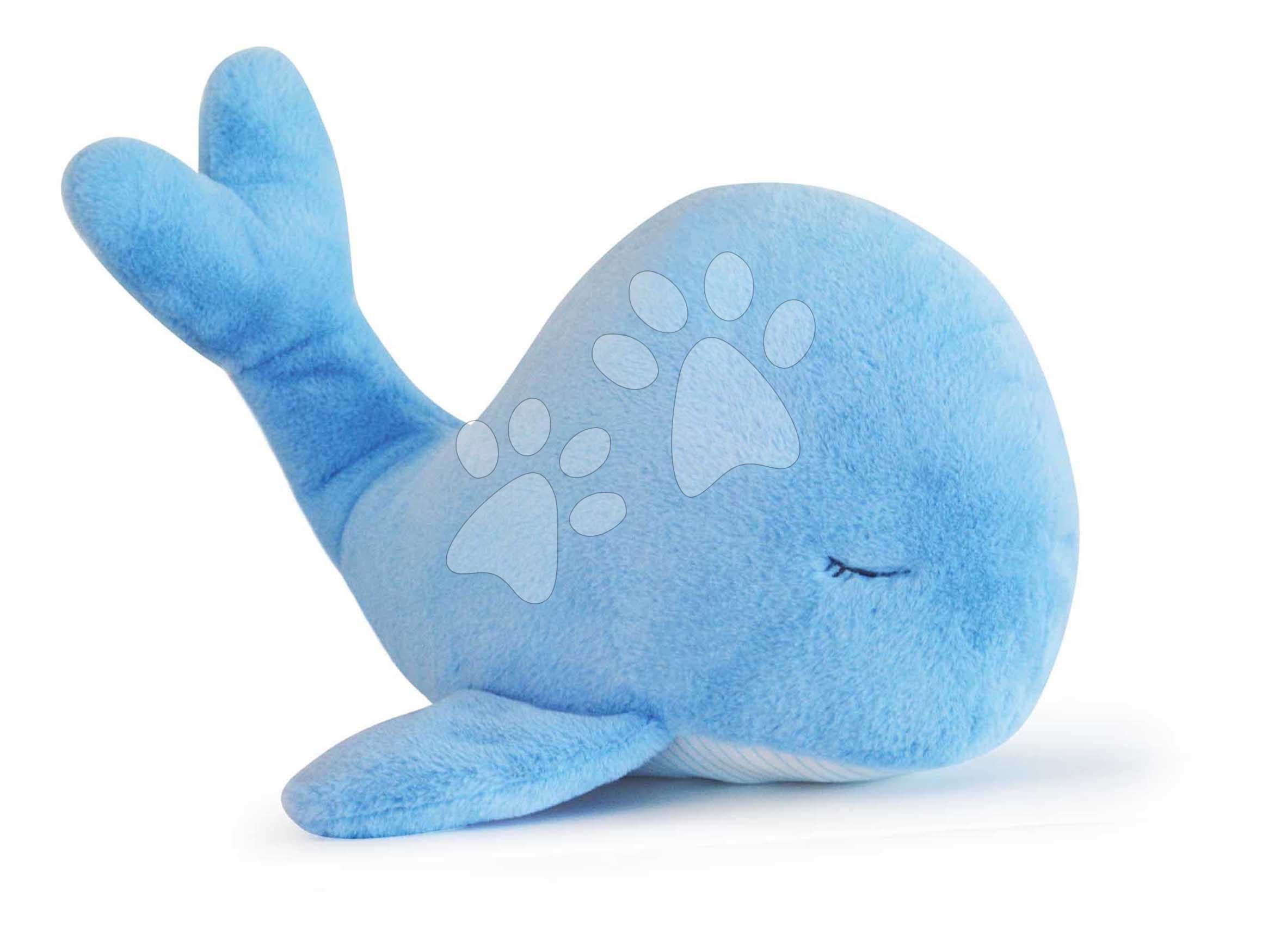 Plyšová veľryba Whale Blue XL Doudou et Compagnie modrá 60 cm od 0 mes