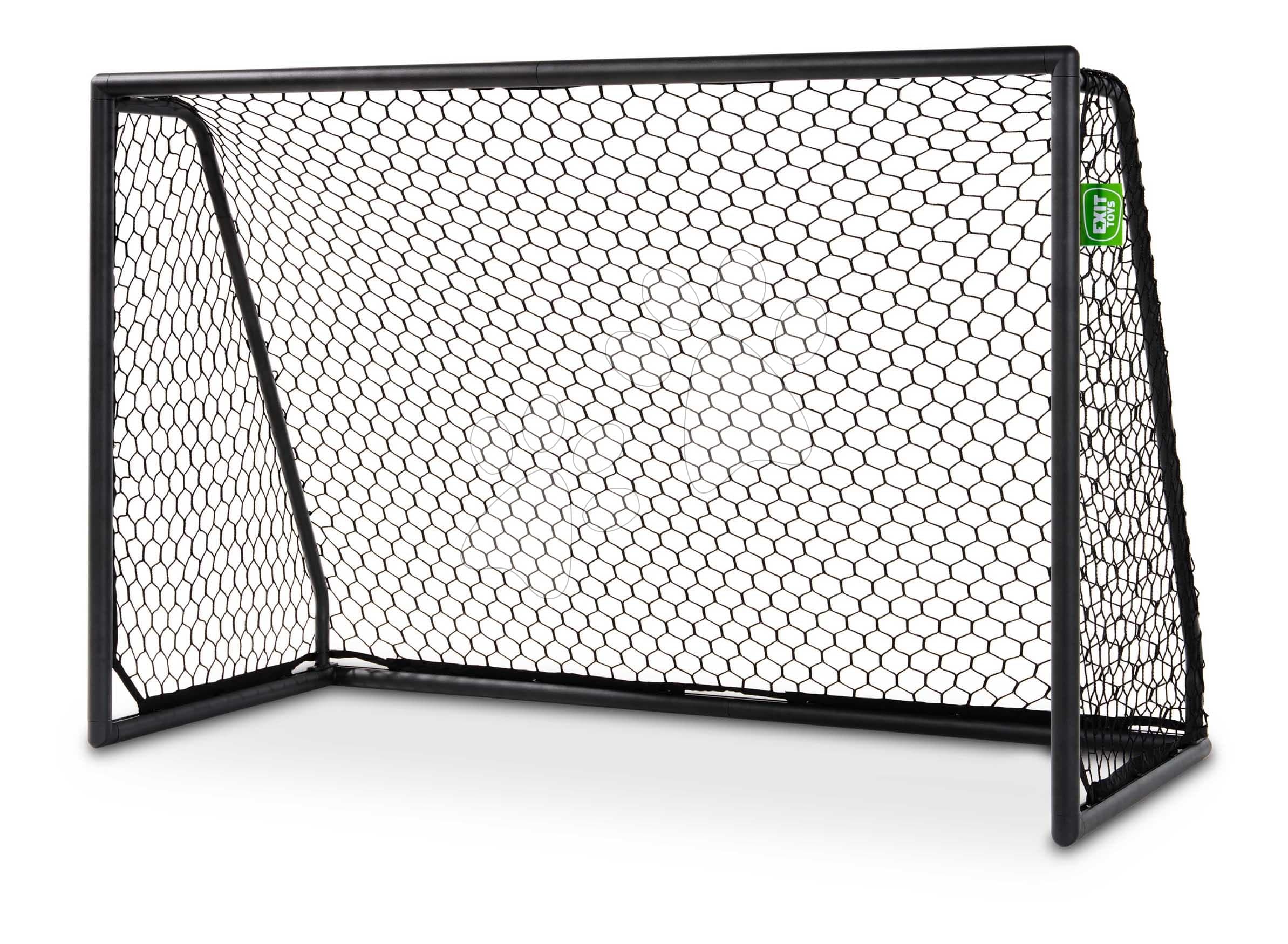 Futbalová bránka Scala aluminium football goal Black Exit Toys hliníkový rám 180*120 cm čierna