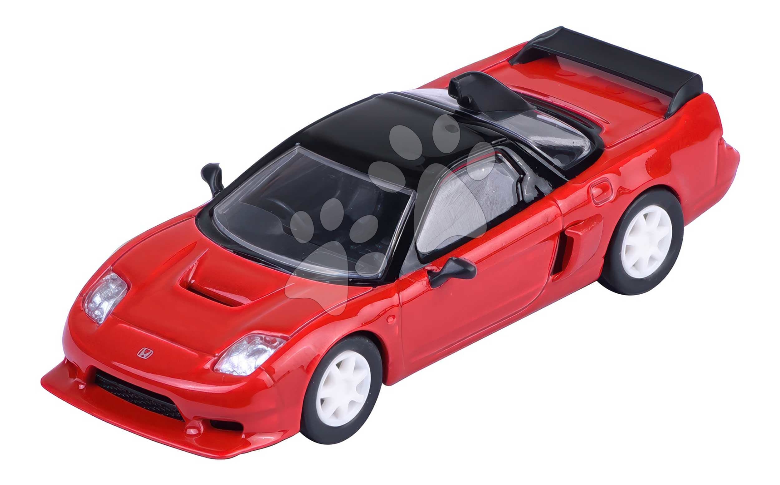 Autíčko v boxe Honda NSX-R GT 1995 Majorette kovové s gumenými kolieskami dĺžka 7,5 cm 1:64