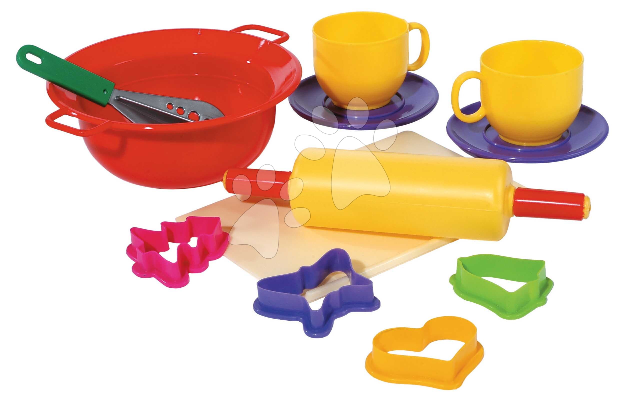 Dohány detský cukrársky set 5010 červeno-žltý