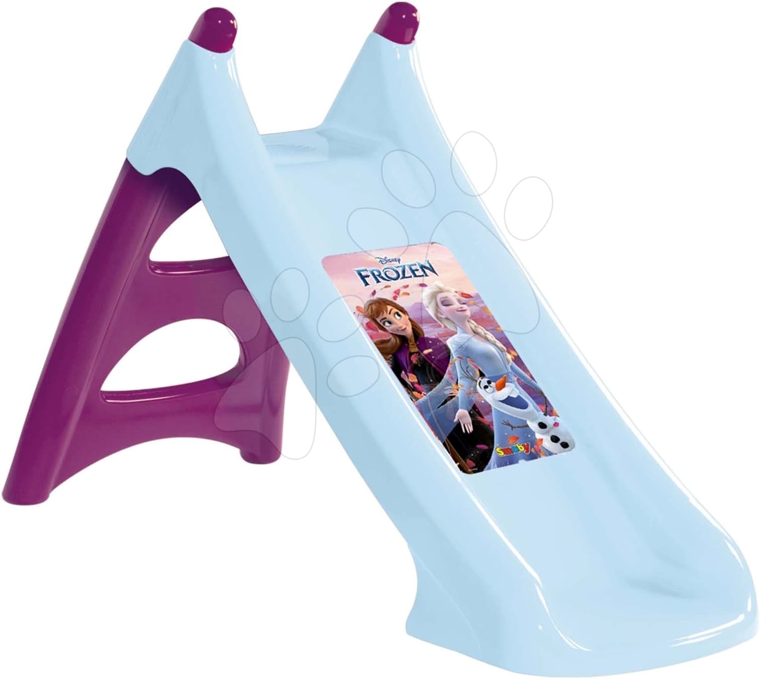 Šmykľavka s vlhčením Frozen XS Slide Smoby 90 cm s napájaním na vodu a UV filter od 24 mes