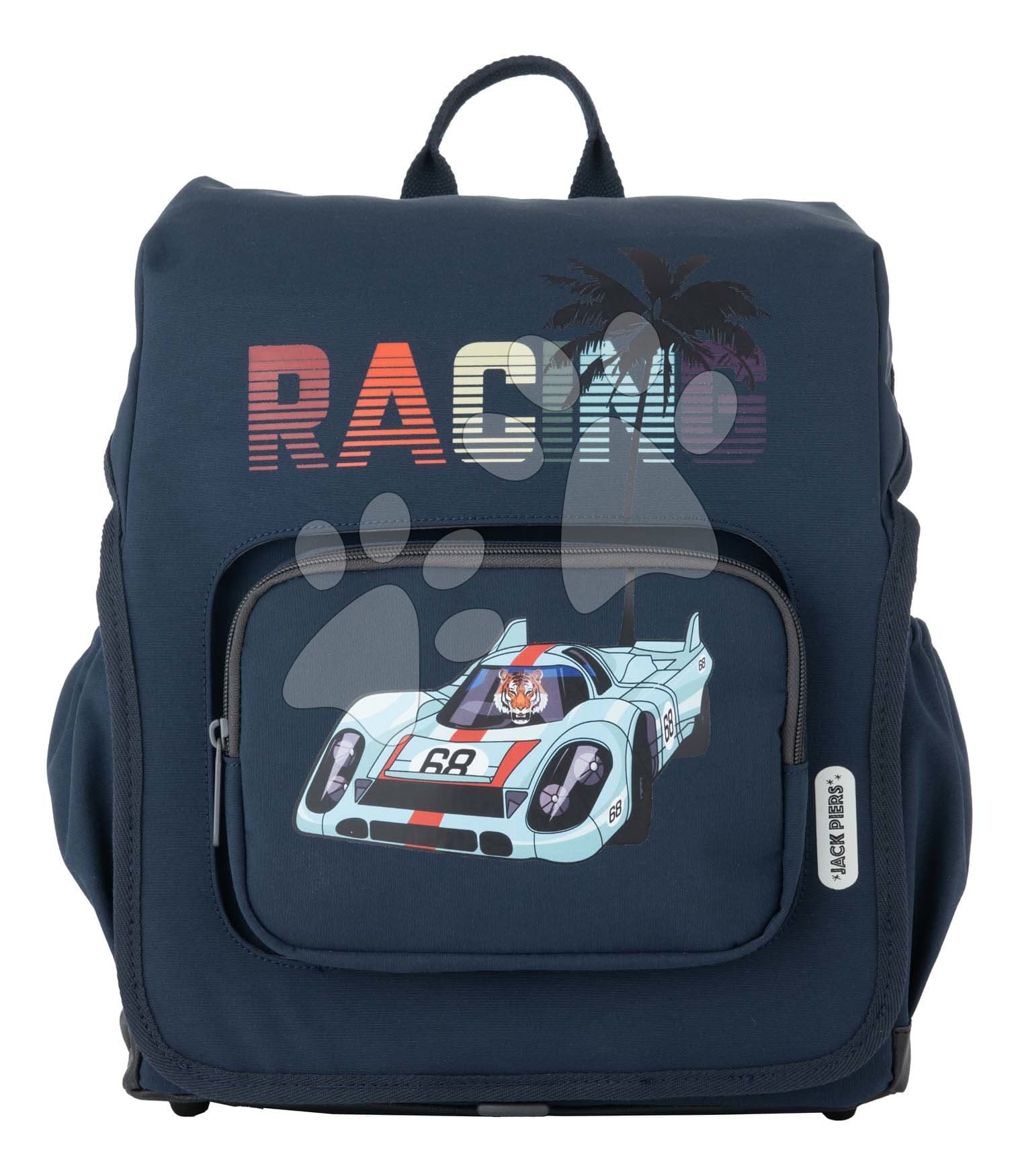 Školská taška batoh Backpack Berlin Race Jack Piers ergonomická luxusné prevedenie od 6 rokov 36*13*29 cm