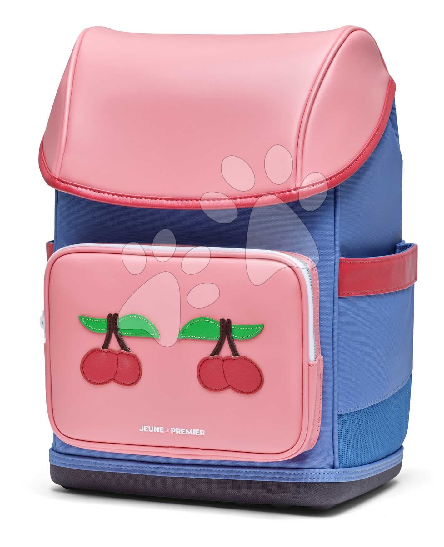 Školský batoh veľký Ergomaxx Cherry Pink Jeune Premier ergonomický luxusné prevedenie 42*27 cm