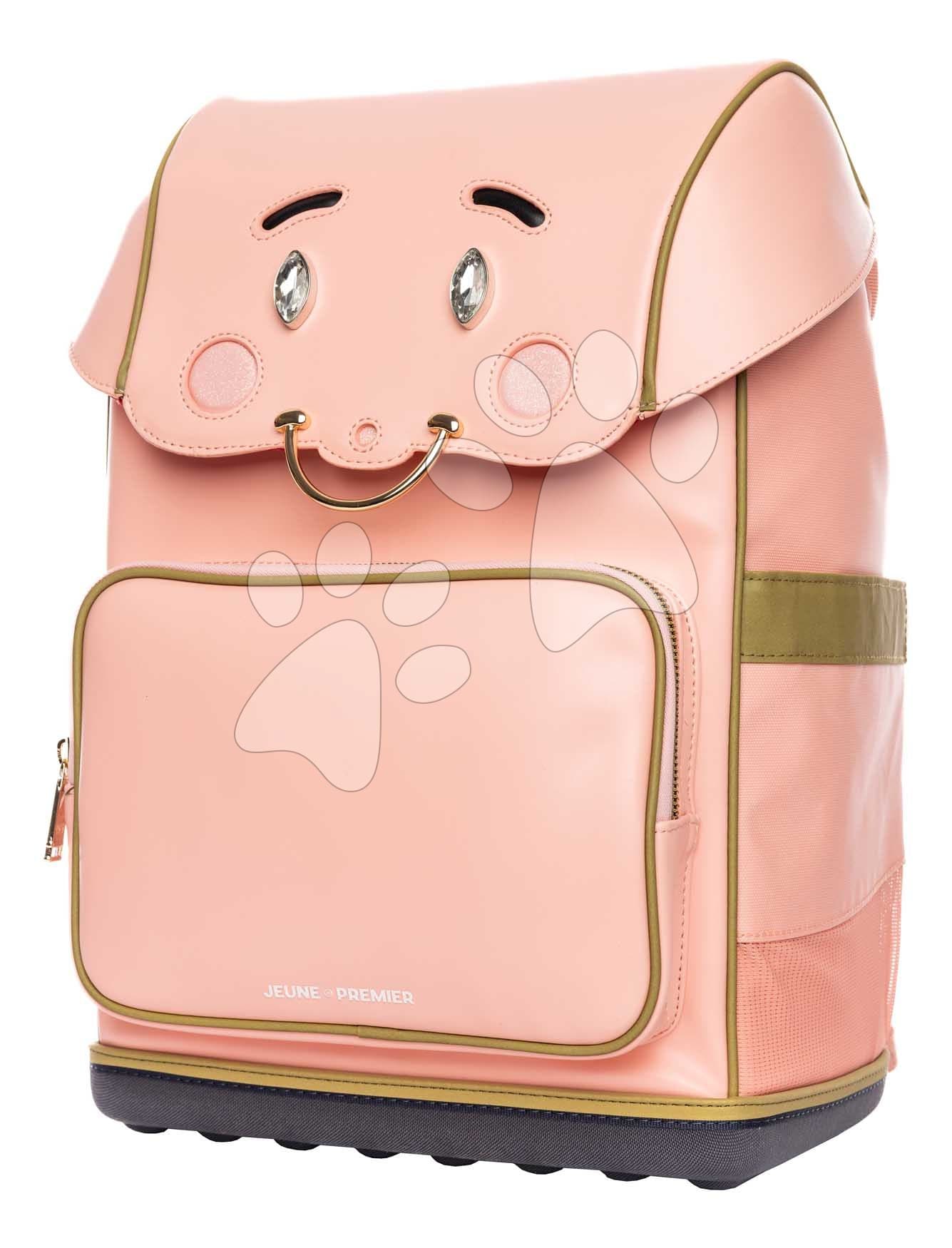 Školský batoh veľký Ergomaxx BFF Pink Jeune Premier ergonomický luxusné prevedenie 41*27 cm