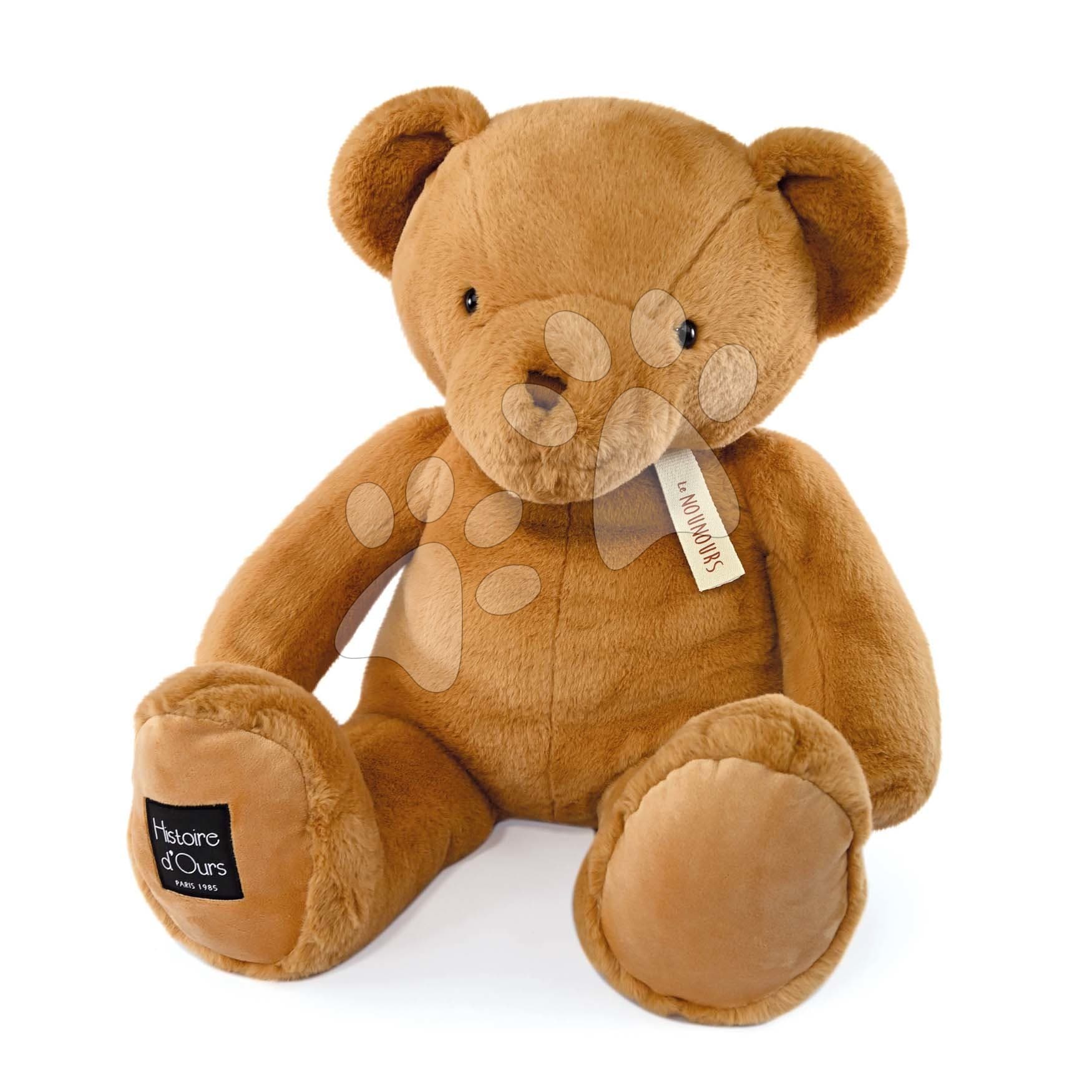 Plyšový medvedík Hazelnut Le Nounours Histoire d’ Ours hnedý 75 cm od 0 mes