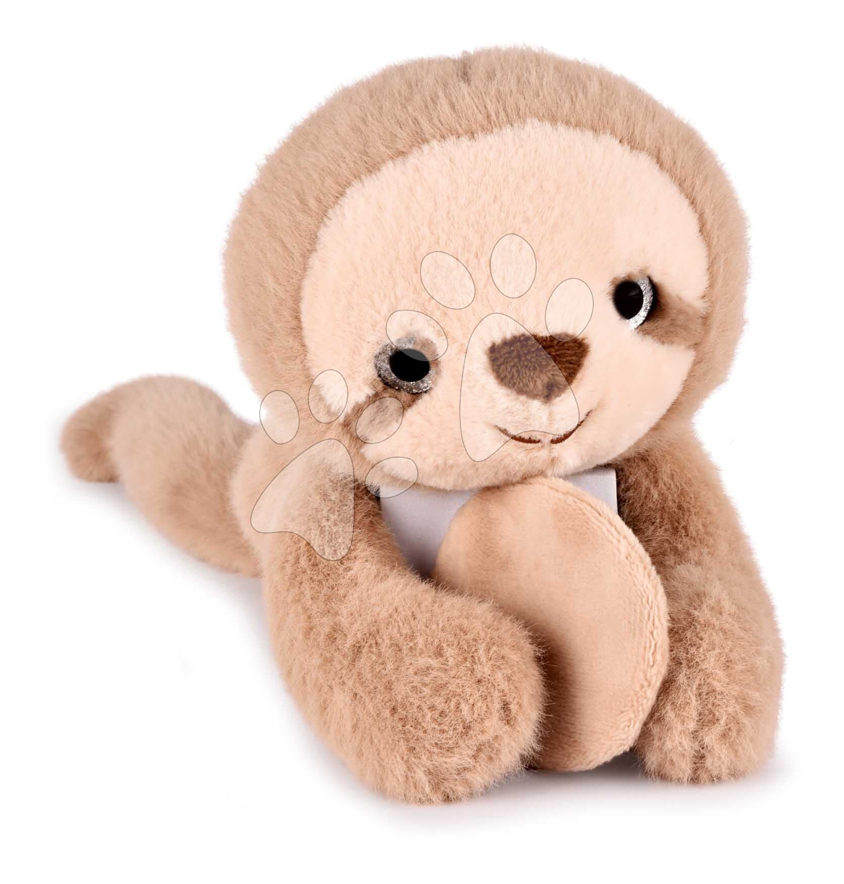 Plyšový leňochod na objímanie The Glue Pots Sloth Magnetic Histoire d’ Ours magnetický hnedý 30 cm od 24 mes