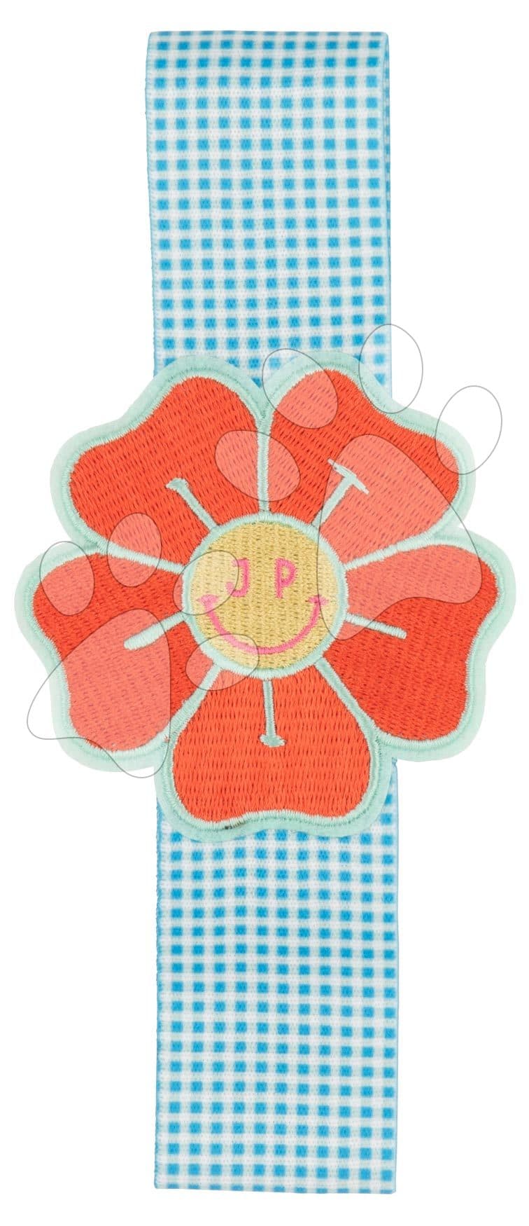 Elastická páska na box s desiatou Lunchbox Elastic Vichy Love Blue Jeune Premier luxusné prevedenie