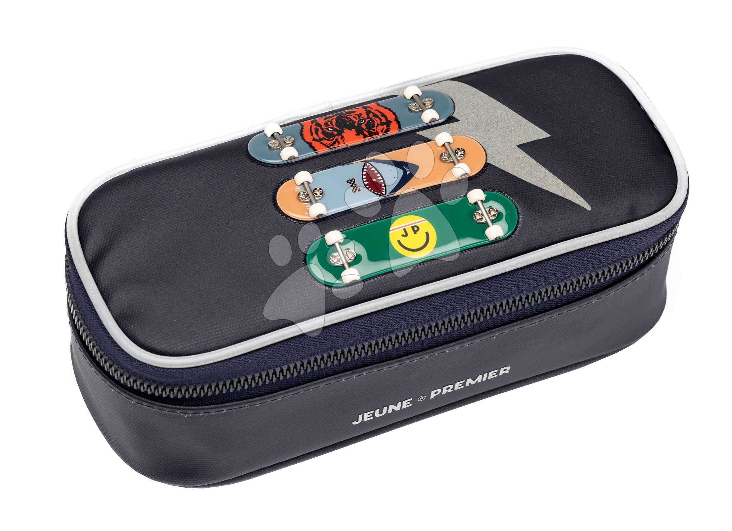 Školský peračník Pencil Box Skate Jeune Premier ergonomický luxusné prevedenie 22*7 cm
