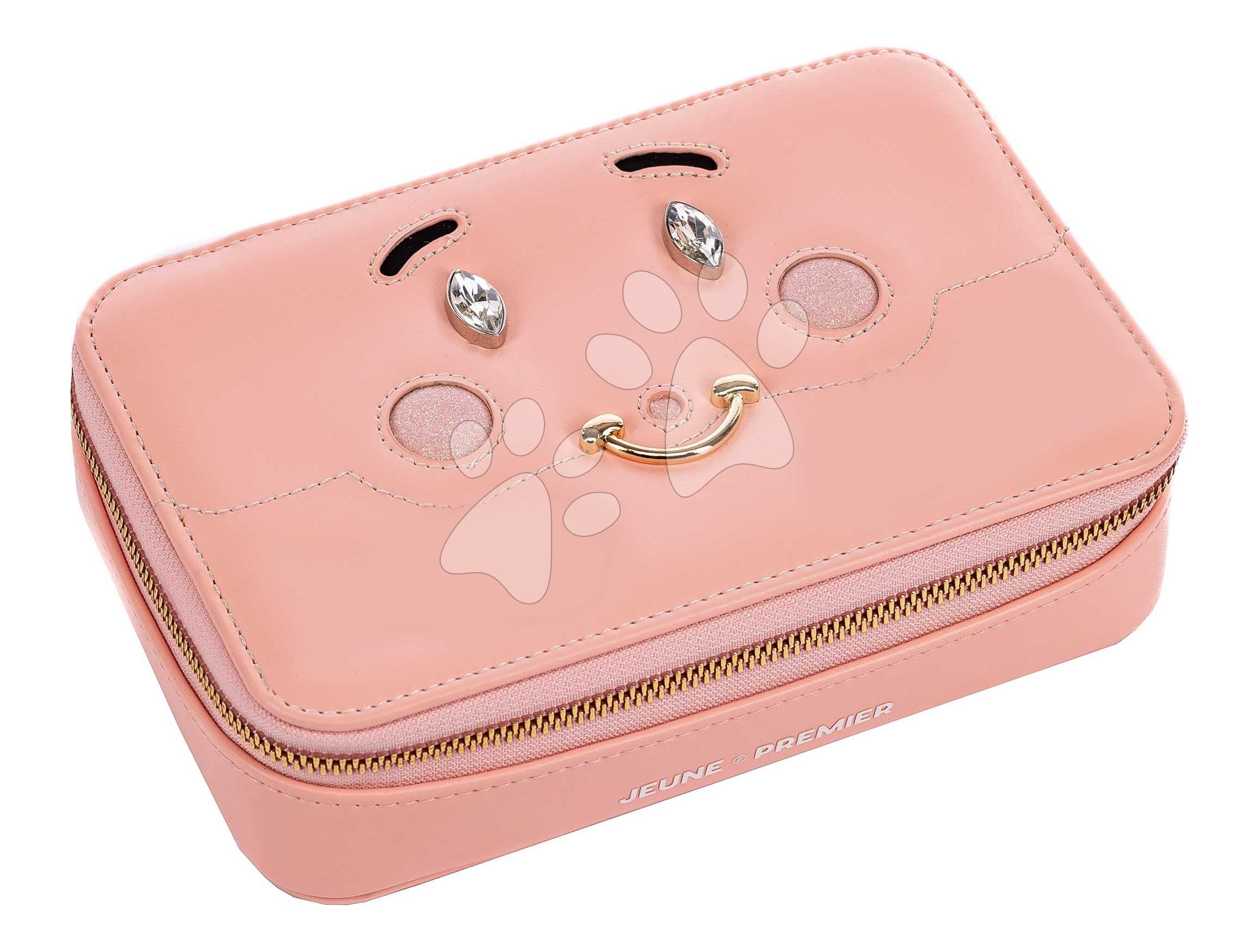 Školský peračník Pencil Box Filled BFF Pink Jeune Premier ergonomický luxusné prevedenie 20*7 cm