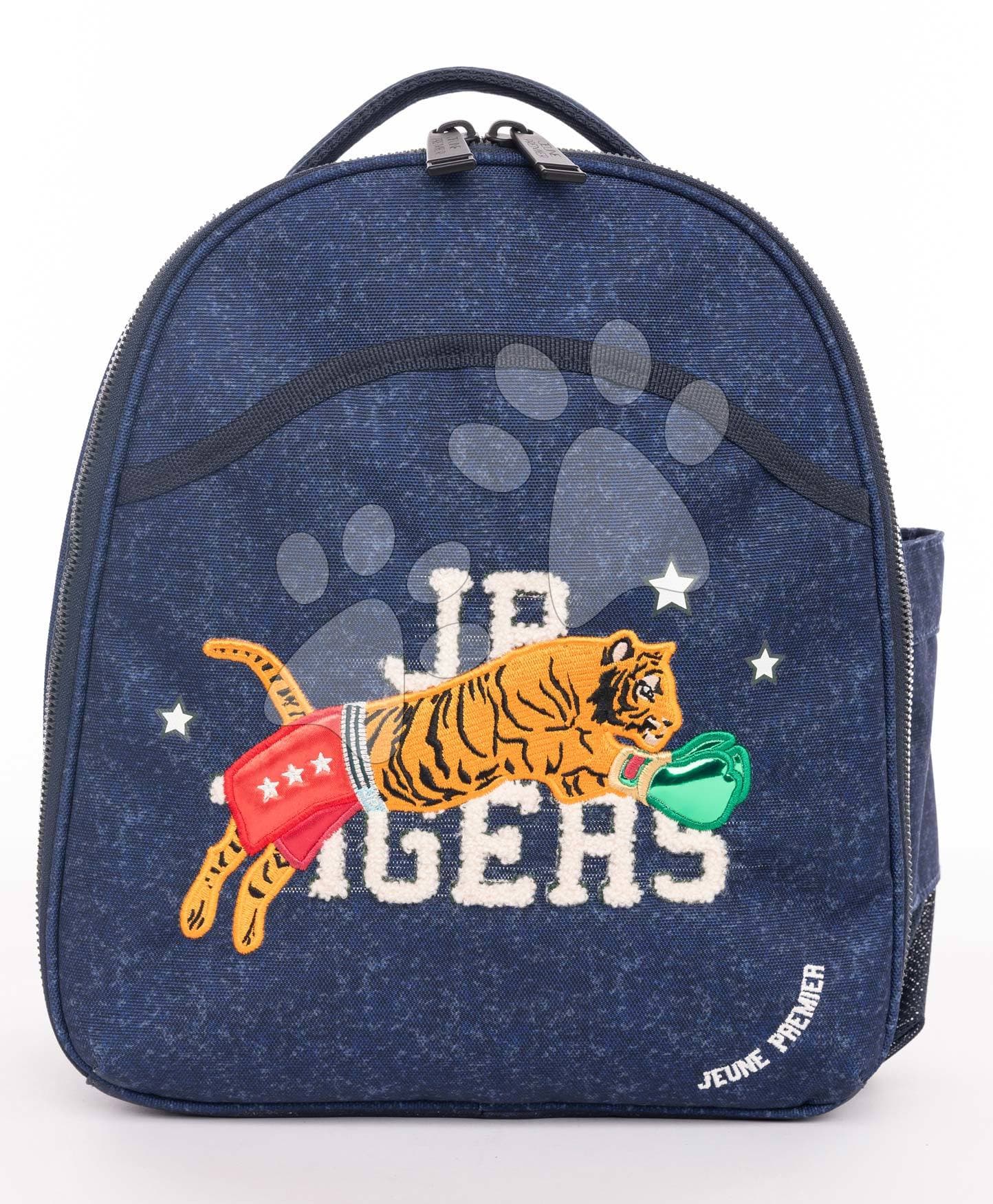 Školská taška batoh Backpack Ralphie Boxing Tiger Navy Mélange Jeune Premier ergonomická luxusné prevedenie 31*27 cm