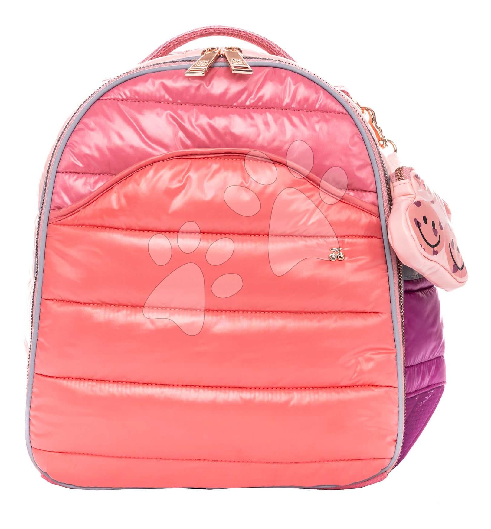 Školská taška batoh Backpack Ralphie Puffer Pink Jeune Premier ergonomický luxusné prevedenie 32*28 cm