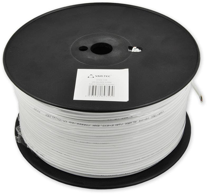 VLB 24-2x1 + 4x0,22 / 300 - balenie 300m / cievka