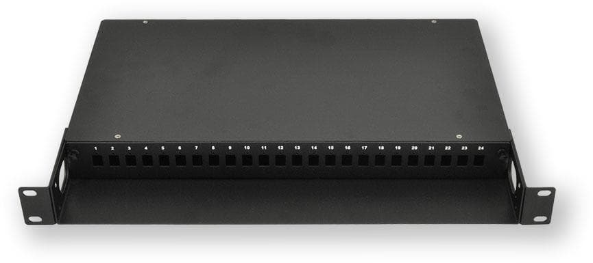 ORV-024 24xSC - 19 "vaňa 1U, pre 24 spojok SC / LC / E2000