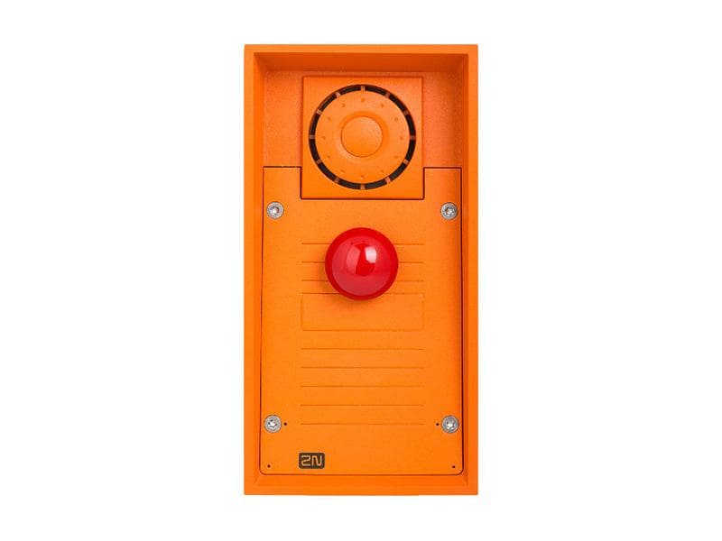9152101MW - IP Safety 1 červené núdzové tlačidlo, 10W reproduktor.