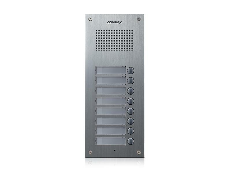 DR-8UM - dverné stanice, audio + 8 tlačidiel, 4 + n