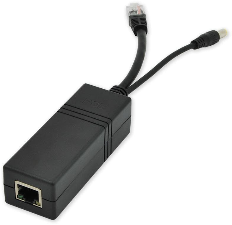 PoE Splitter 12V - oddeľovač PoE od dát, 12V=/2A, 802.3af