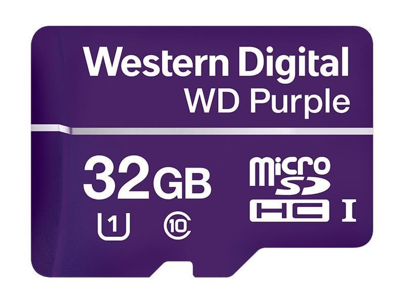 WDD032G1P0A - Pamäťová karta MicroSDHC 32 GB, WD Purple