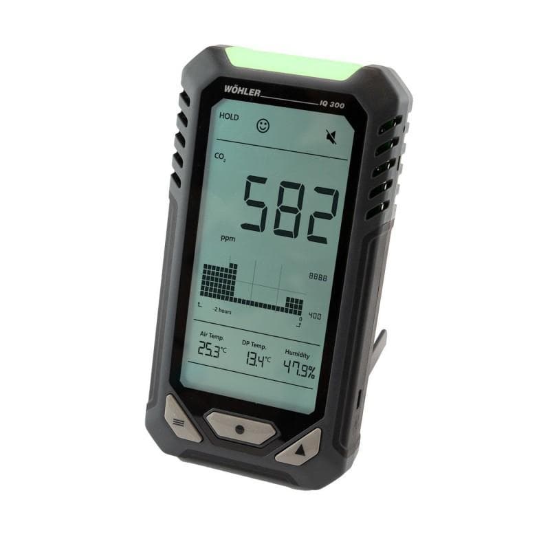 Wöhler IQ 300 - meranie CO2