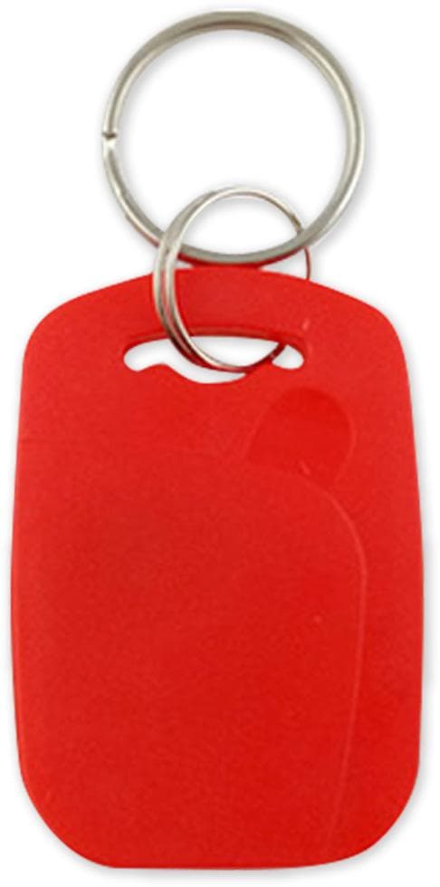 Duálny čip EM+MF - červený - duálny čip RFID EM 125 kHz + Mifare 13,56 MHz