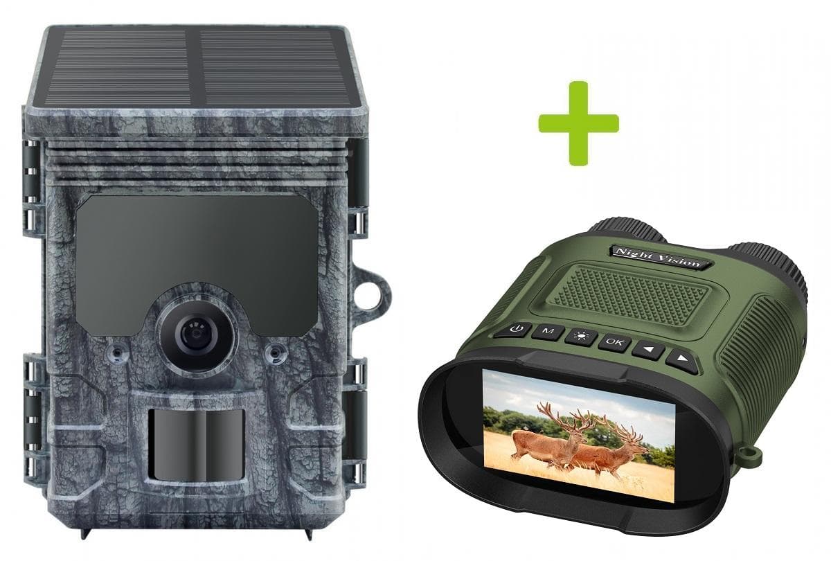 Fotopasca OXE Viper a binokulárne nočné videnie OXE DV29 + 32GB SD karta, 4ks batérií a statív!