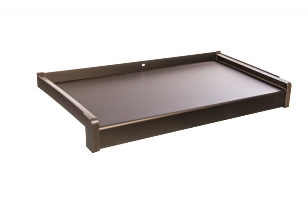 Vonkajšie hliníkové ťahané parapety nos 40 mm Bronz ELOX C33