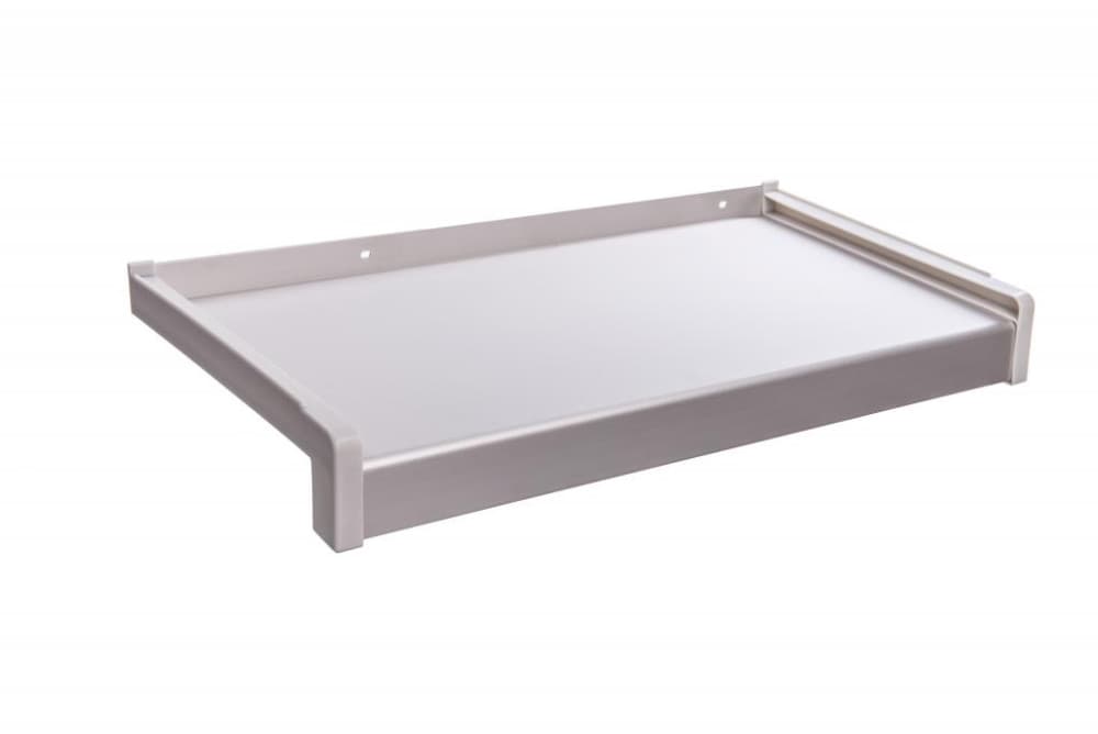 Vonkajšie hliníkové ťahané parapety nos 40 mm Strieborná ELOX CO