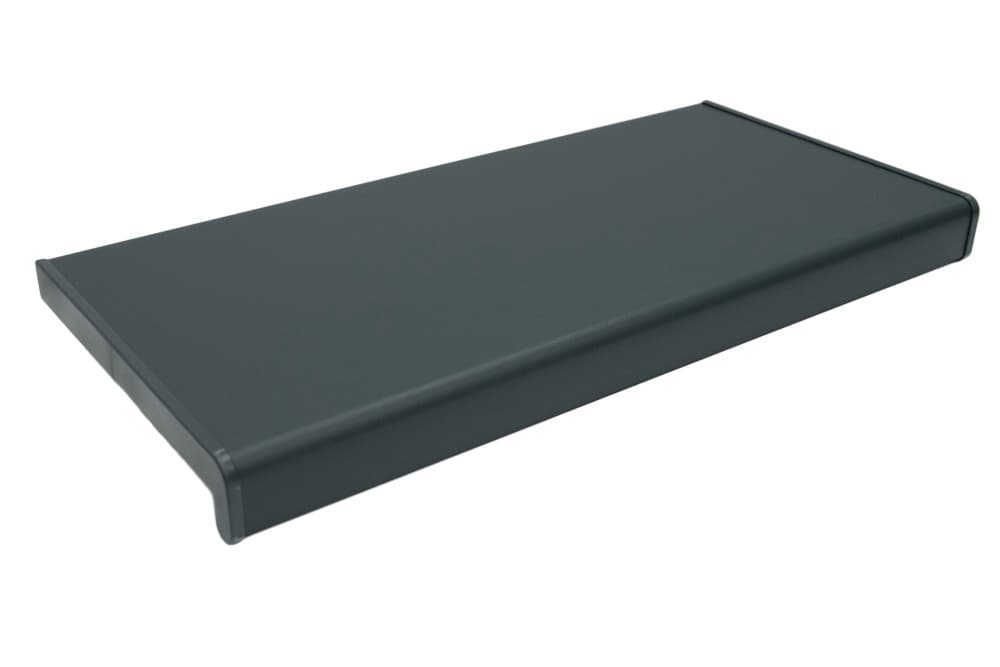 Vnútorné plastové parapety štandardné fólie Antracit STANDARD