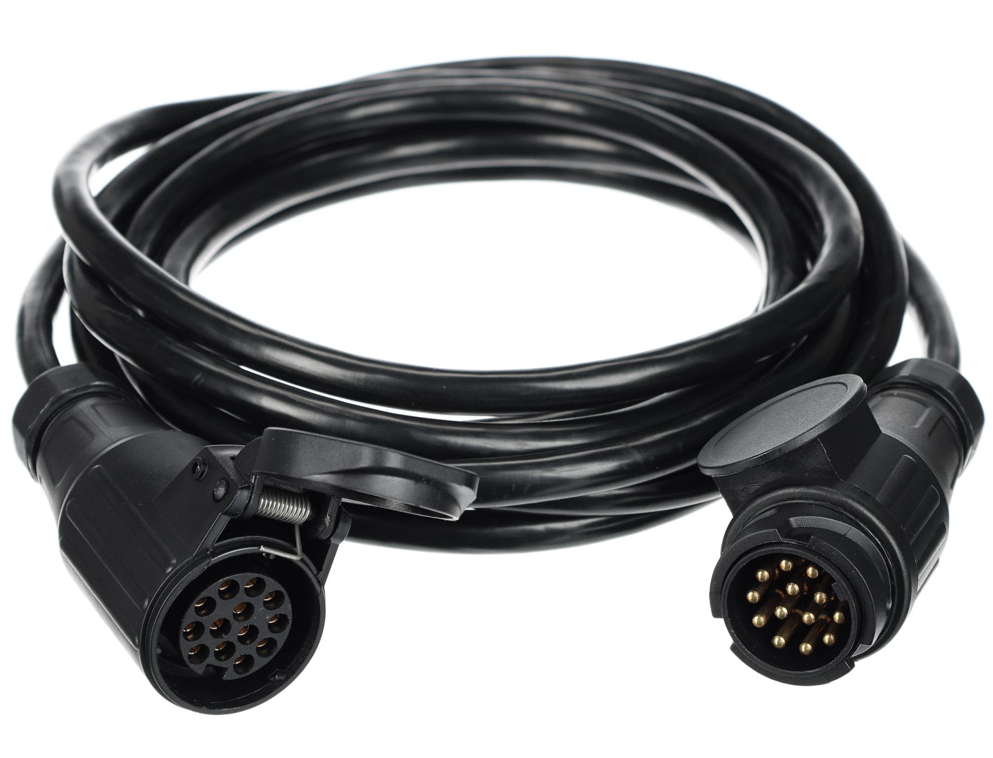 Predĺžovací 13pinový kábel - závesná zásuvka + zástrčka TRAILER CABLE 8, 12V, 5m